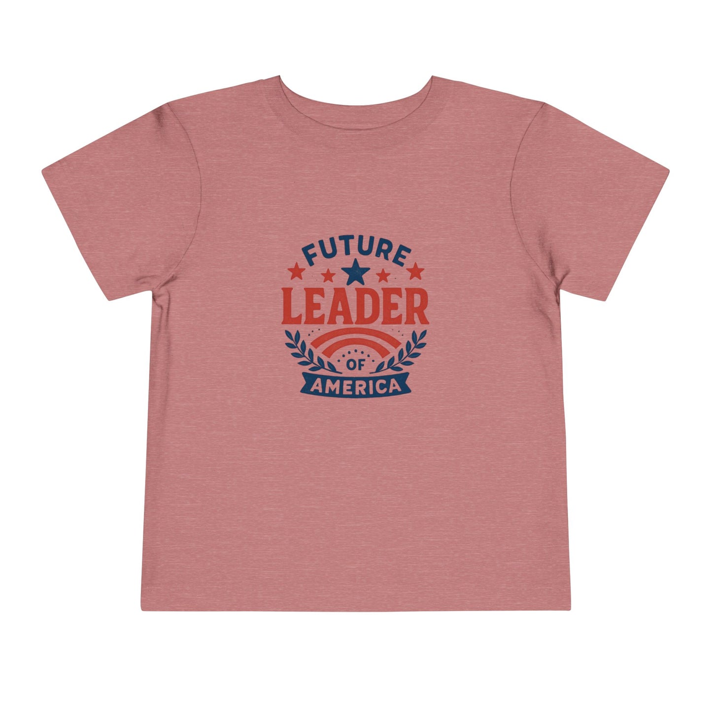 Future Leader of America Toddler Tee — Patriotic Kids Short Sleeve Shirt
