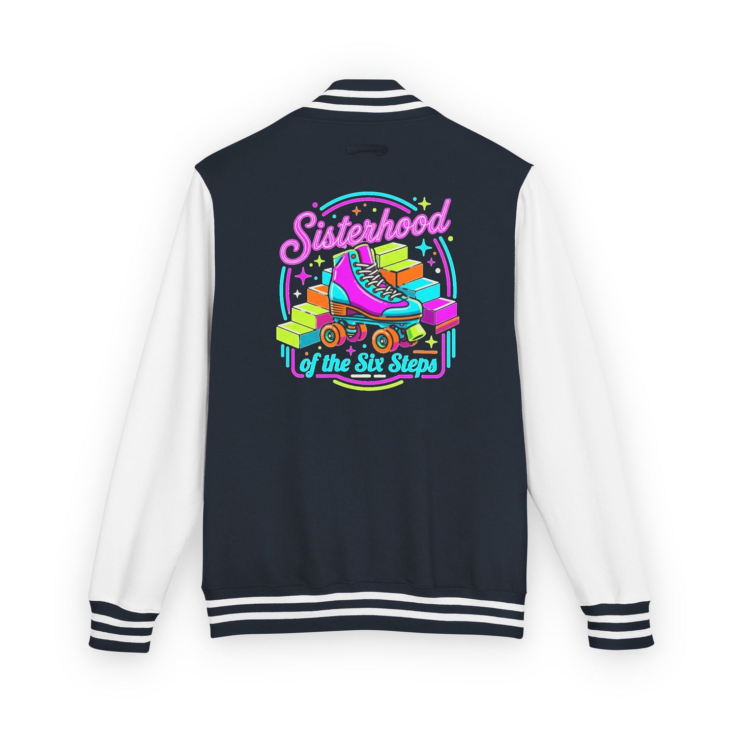 Personalized: Sisterhood of the Six Steps Letterman Jacket