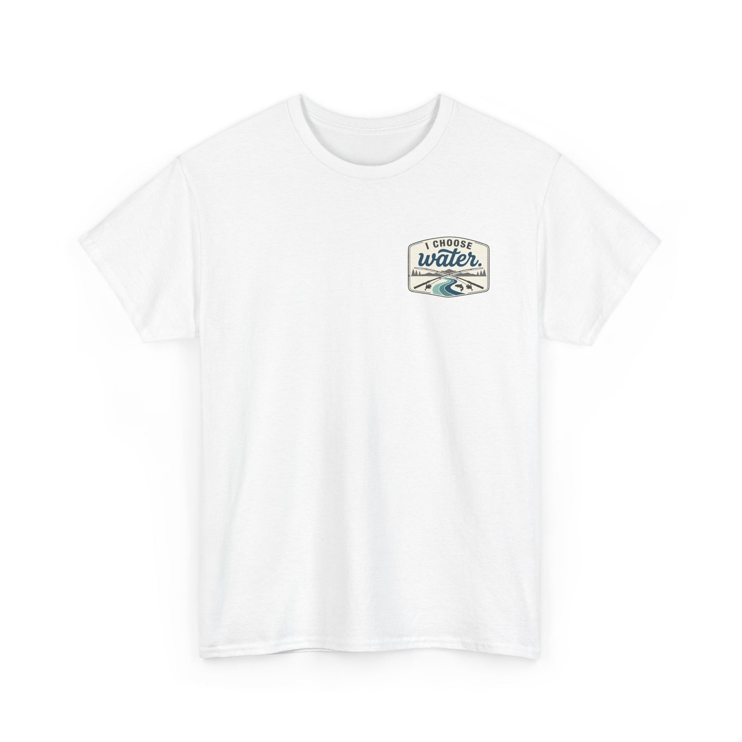 'Save Our Water' Retro Surf Badge Tee