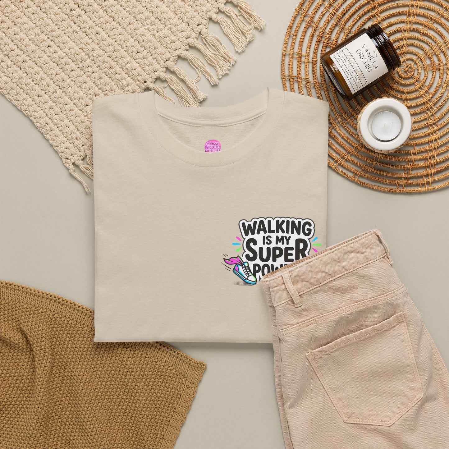 Walking Is My Superpower T-Shirt