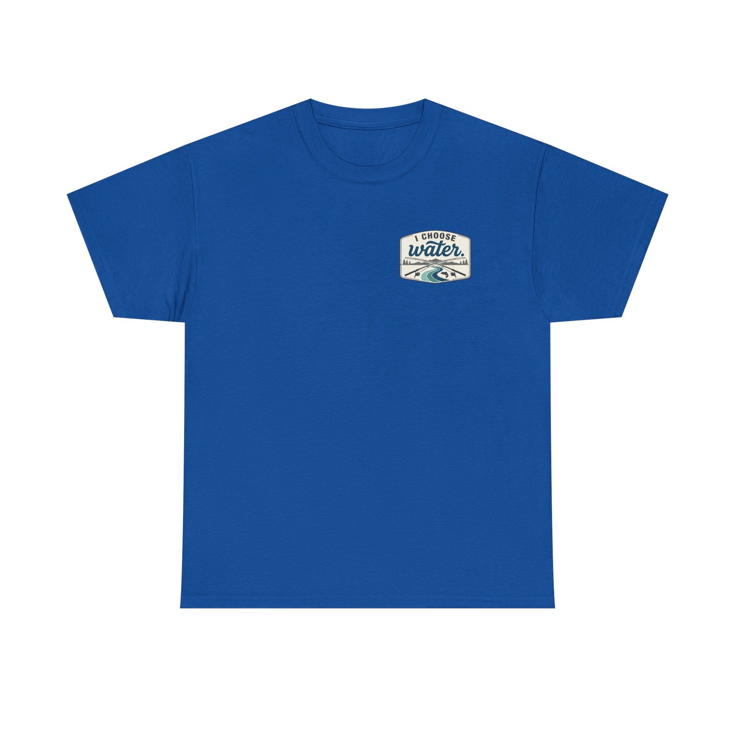 'Save Our Water' Retro Surf Badge Tee