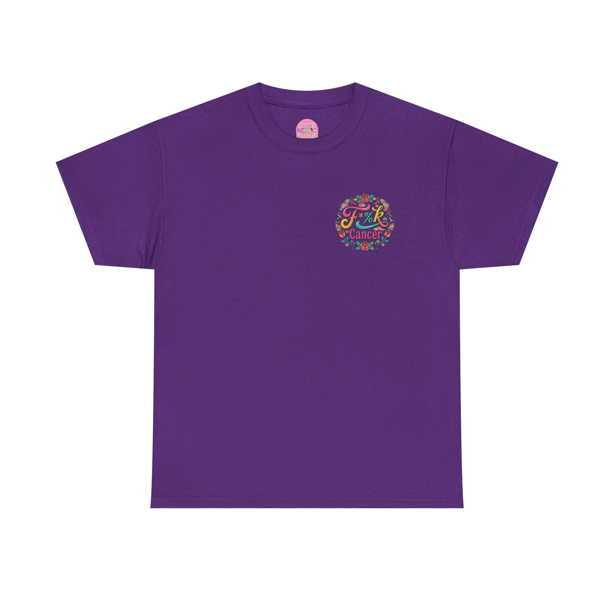 F Cancer Tee — Bold Cancer Awareness T-Shirt