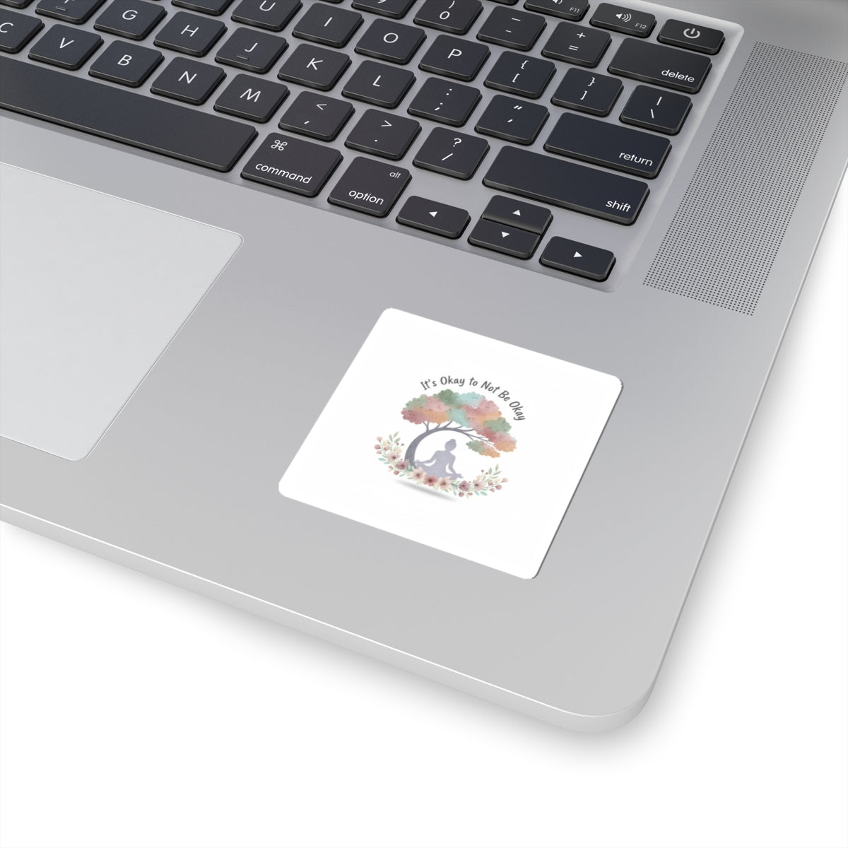 It's Okay to Not Be Okay Sticker | Mental Health Affirmation, Self-Care Reminder