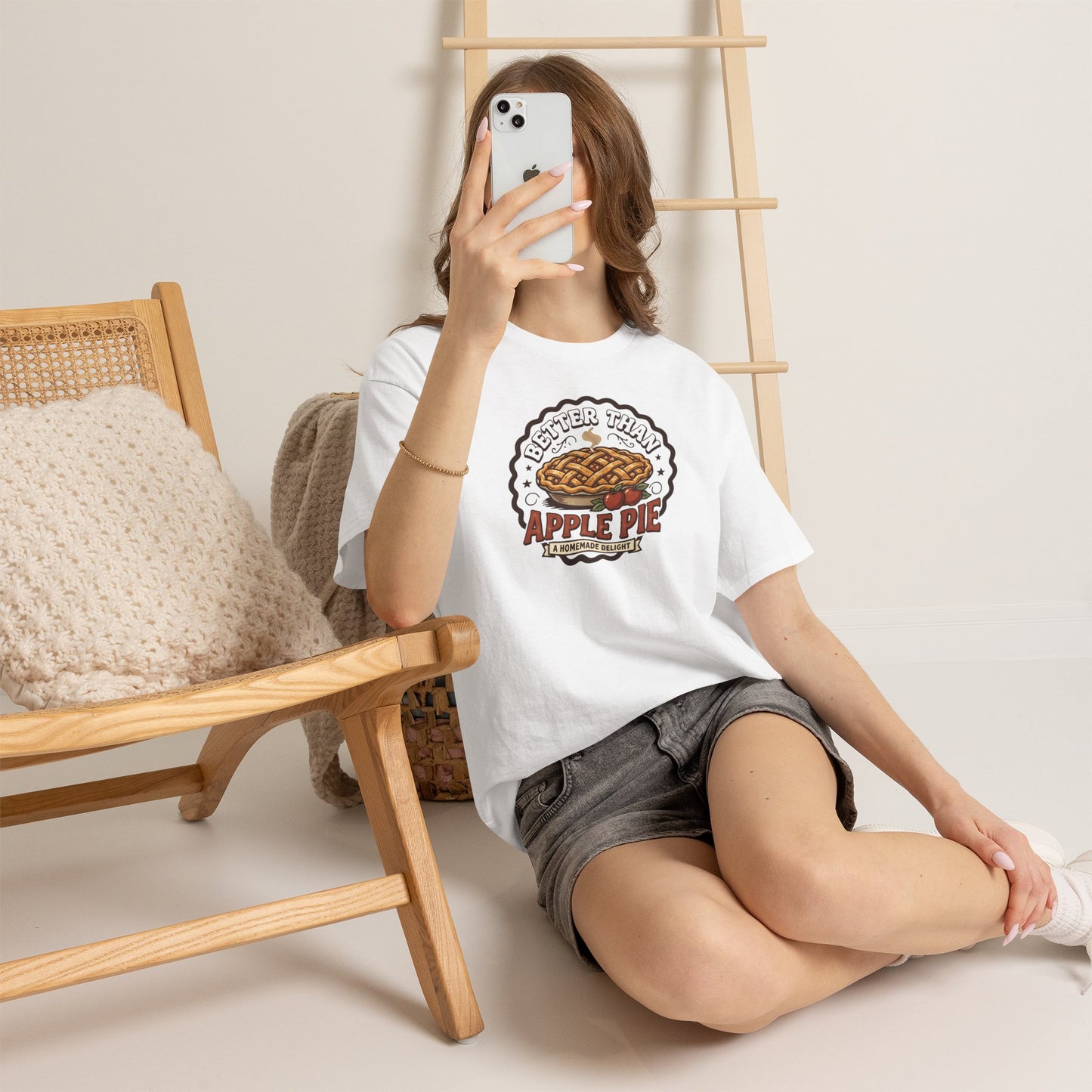 Apple Pie Graphic Tee — “Better Than Apple Pie” Retro Dessert Shirt