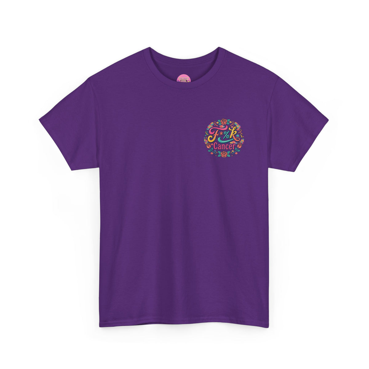 F Cancer Tee — Bold Cancer Awareness T-Shirt