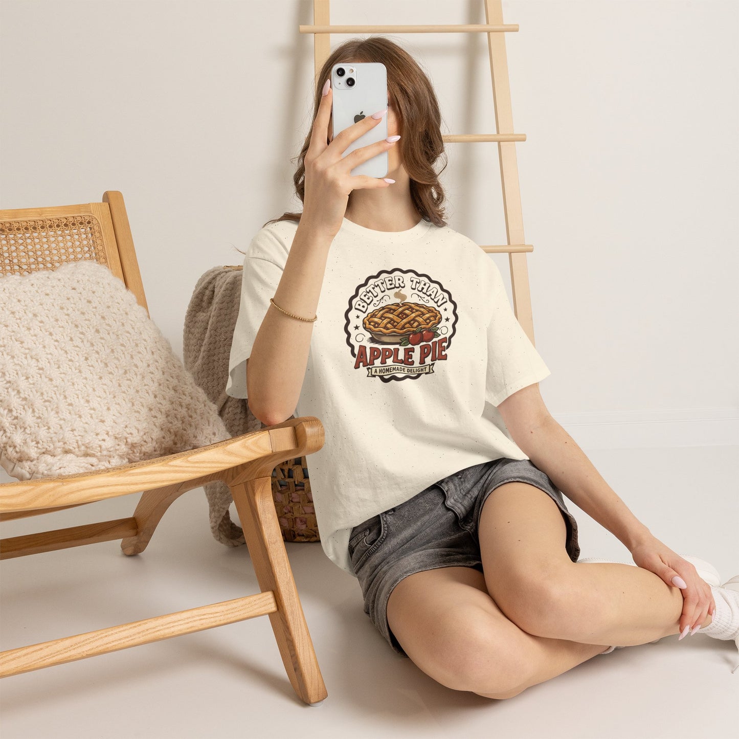 Apple Pie Graphic Tee — “Better Than Apple Pie” Retro Dessert Shirt