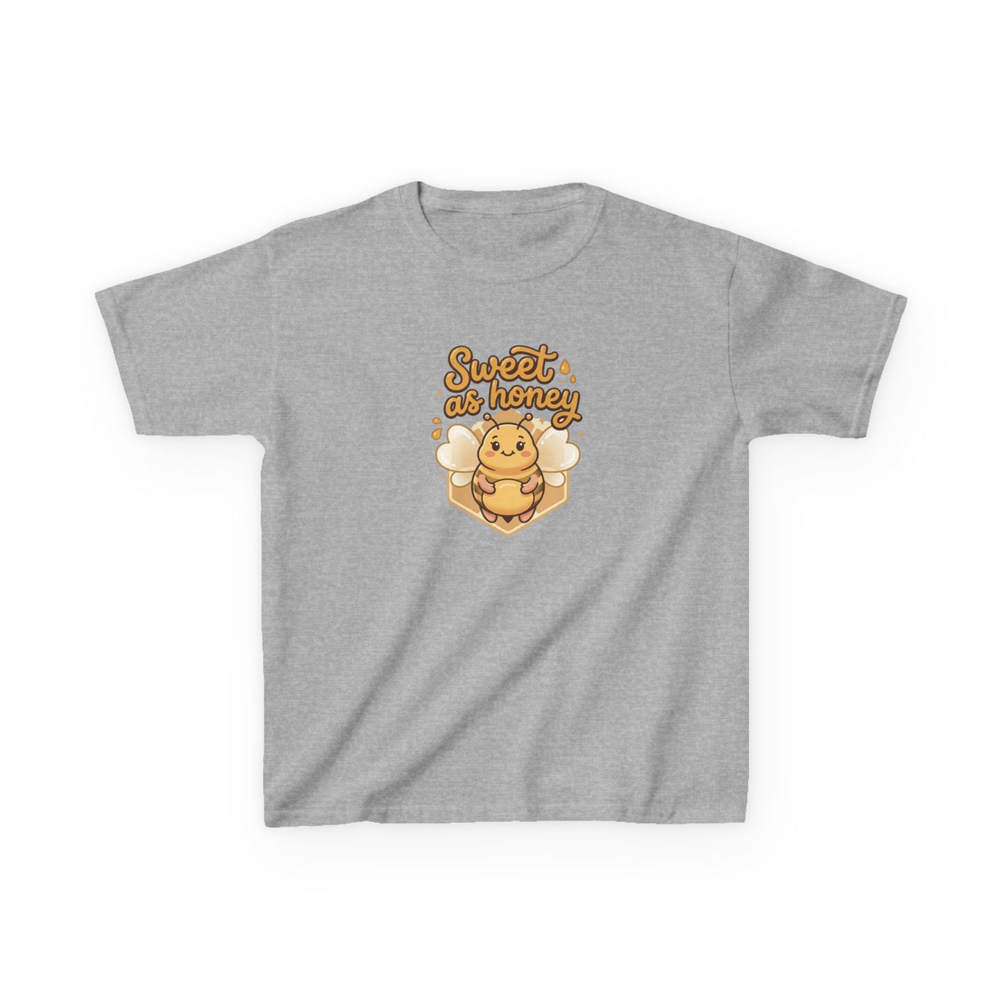 Kids T‑Shirt — "Sweet as Honey" Cute Bee Graphic