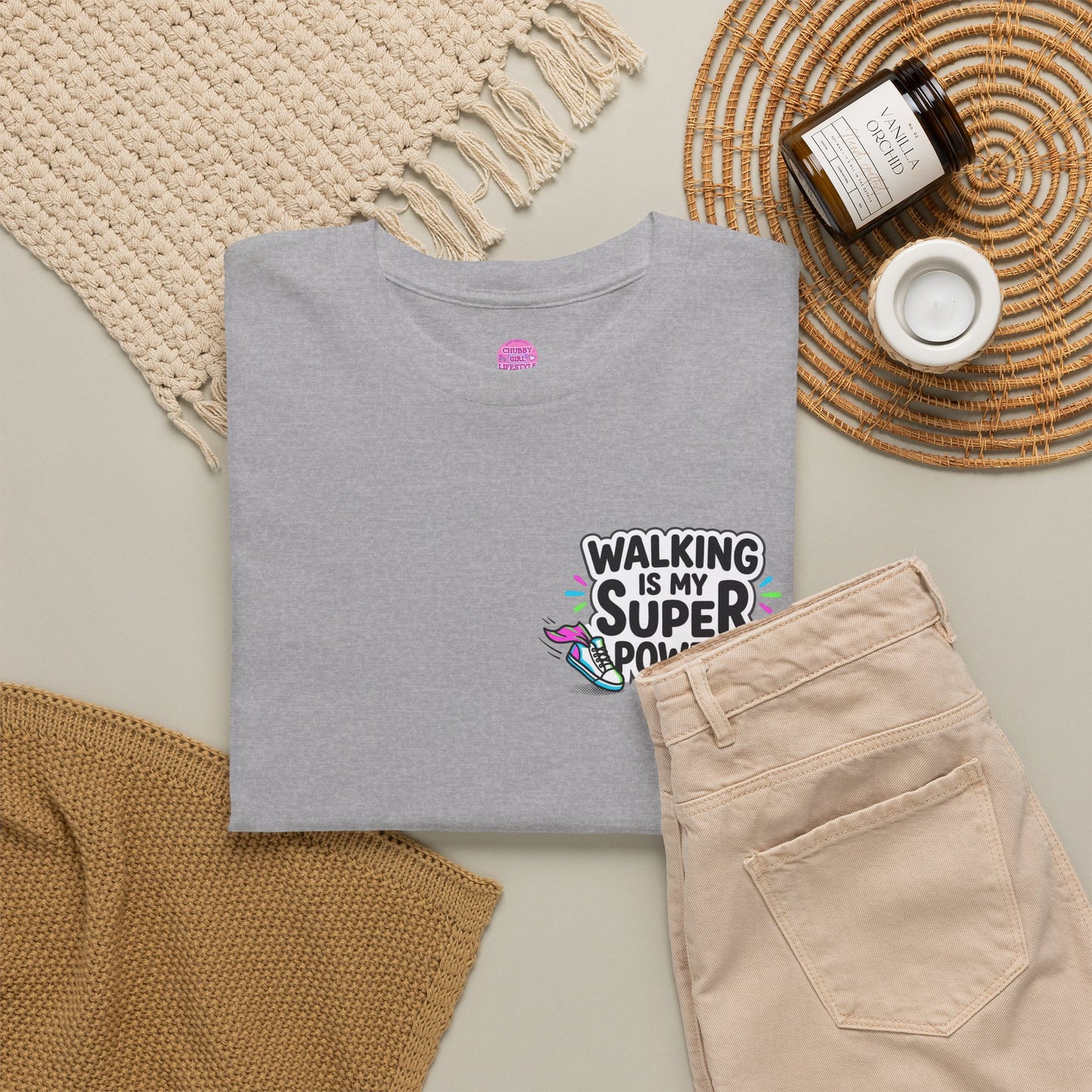 Walking Is My Superpower T-Shirt