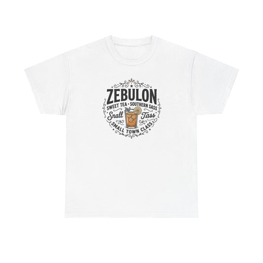 Zebulon Sweet Tea Small Town Classic T‑Shirt