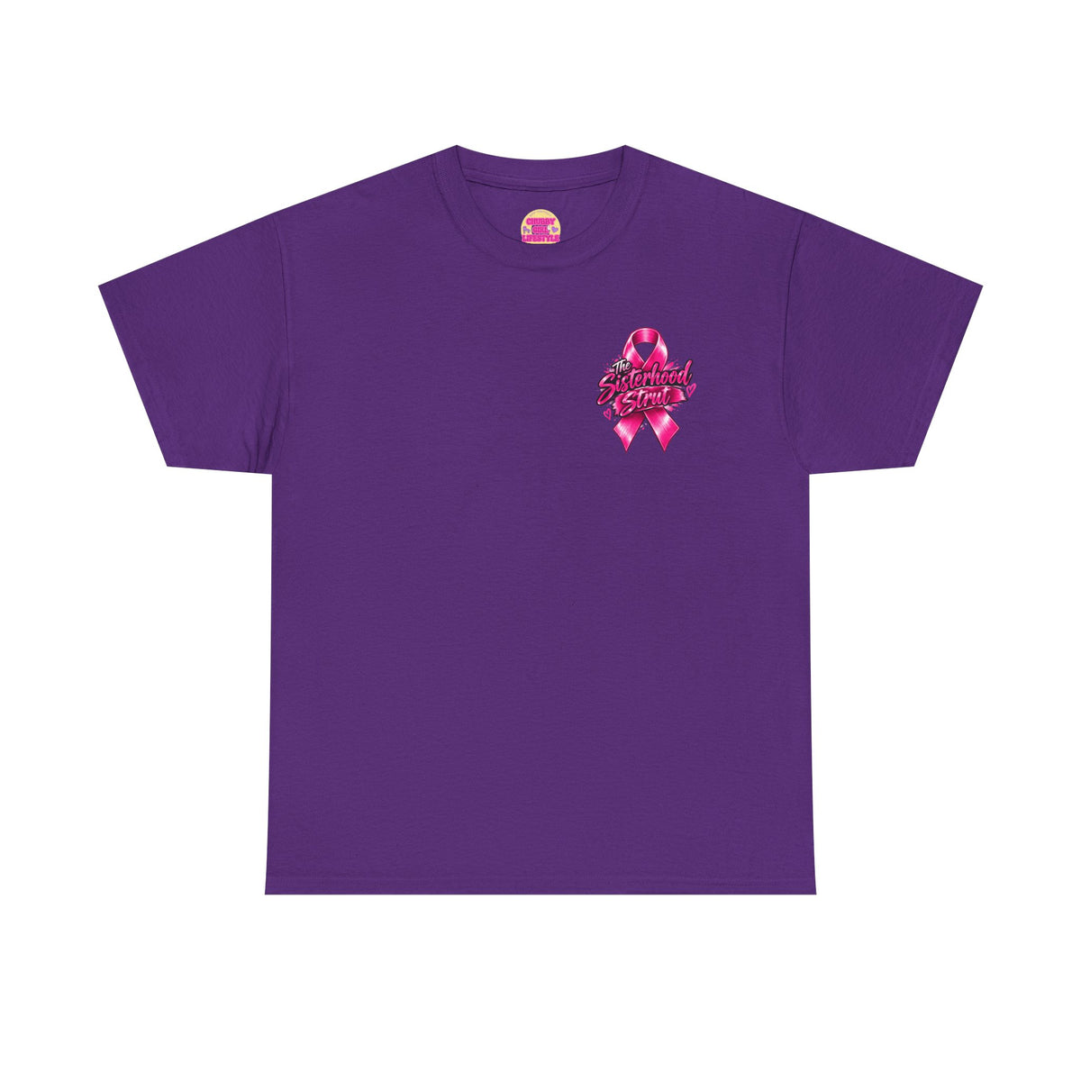Sisterhood Strut Breast Cancer Awareness Tee
