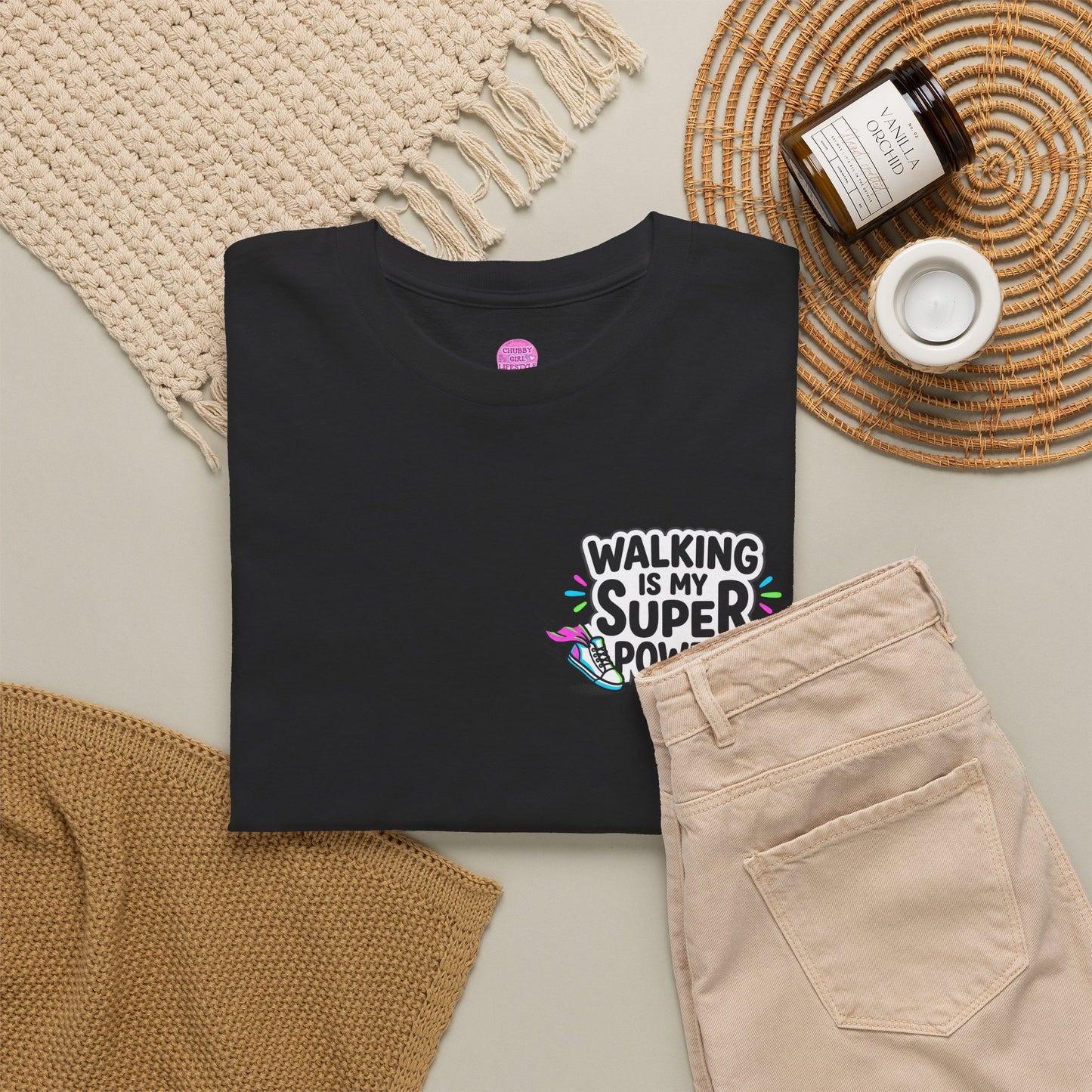 Walking Is My Superpower T-Shirt