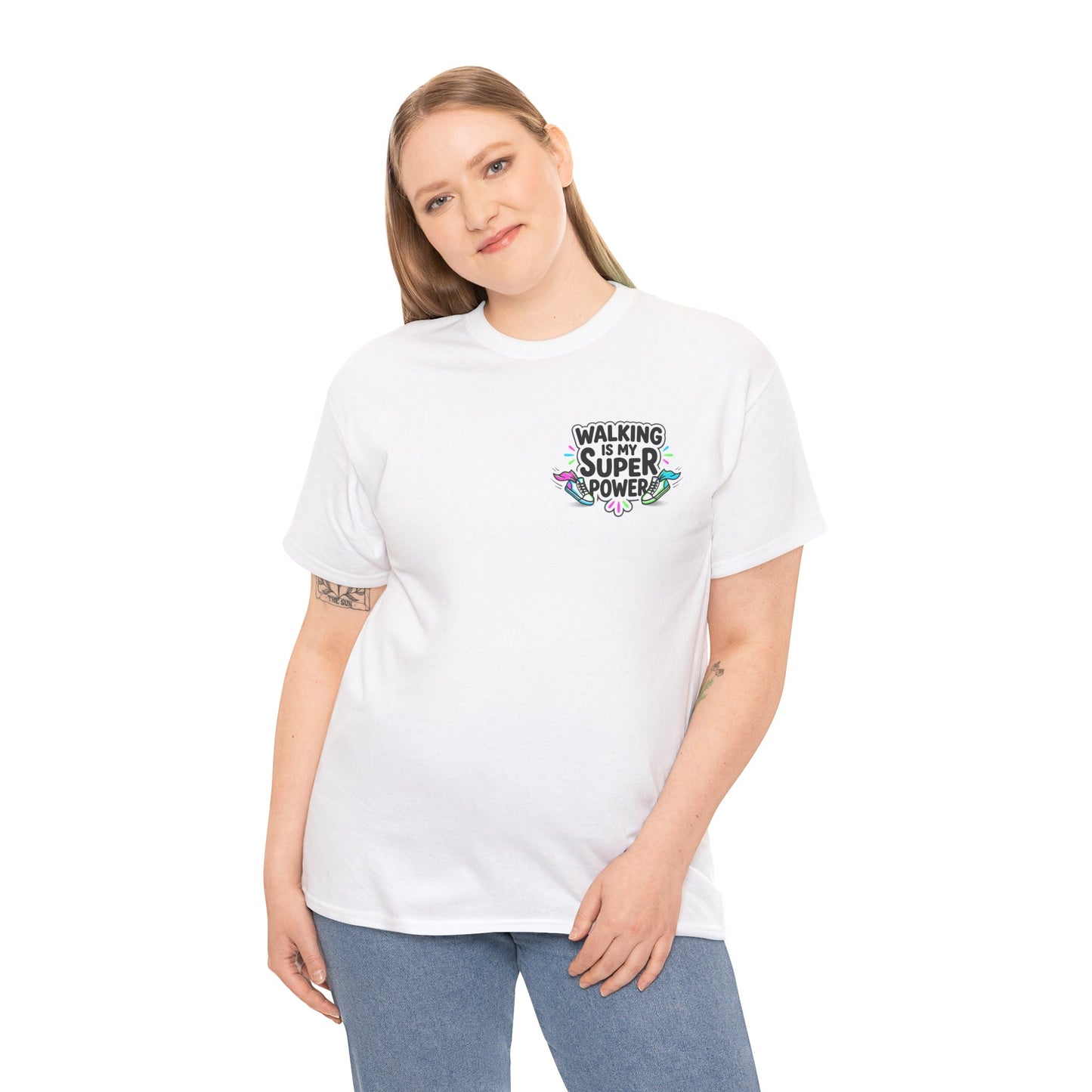 Walking Is My Superpower T-Shirt