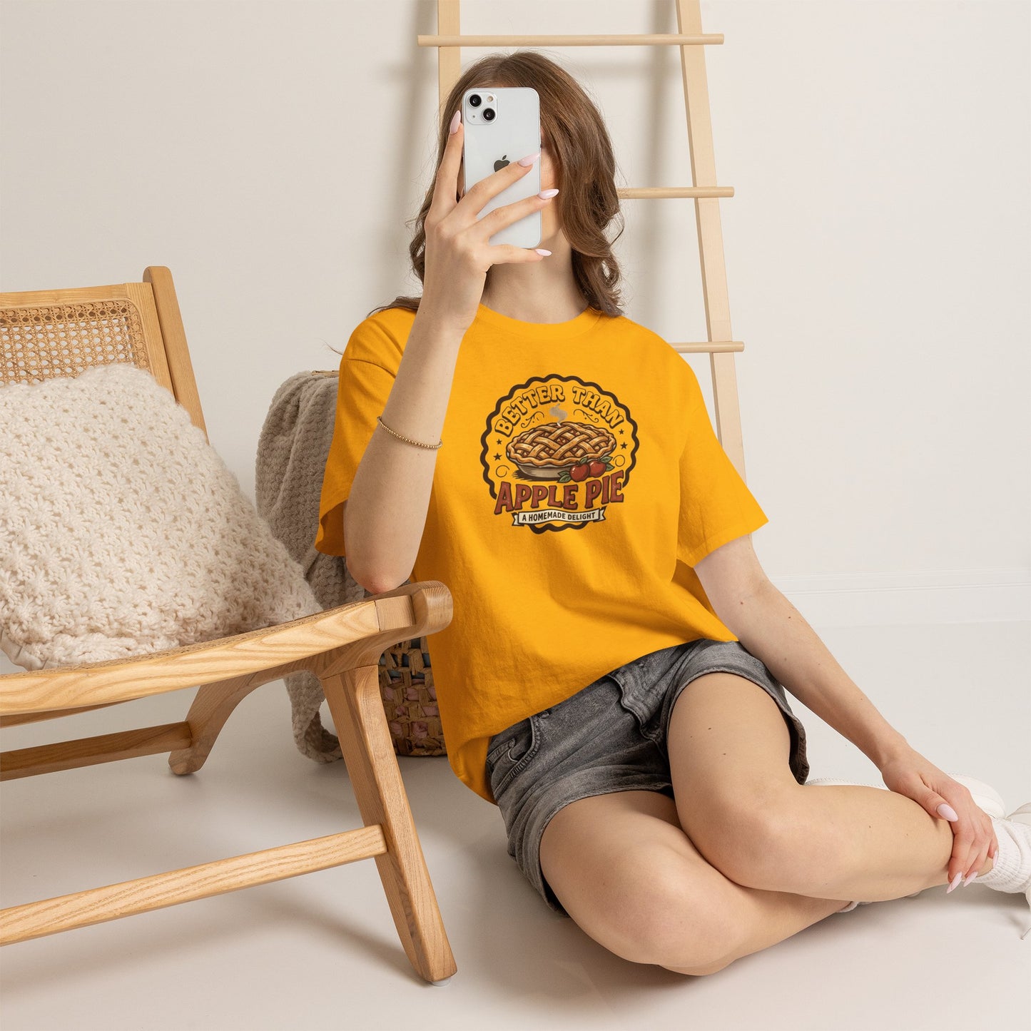 Apple Pie Graphic Tee — “Better Than Apple Pie” Retro Dessert Shirt