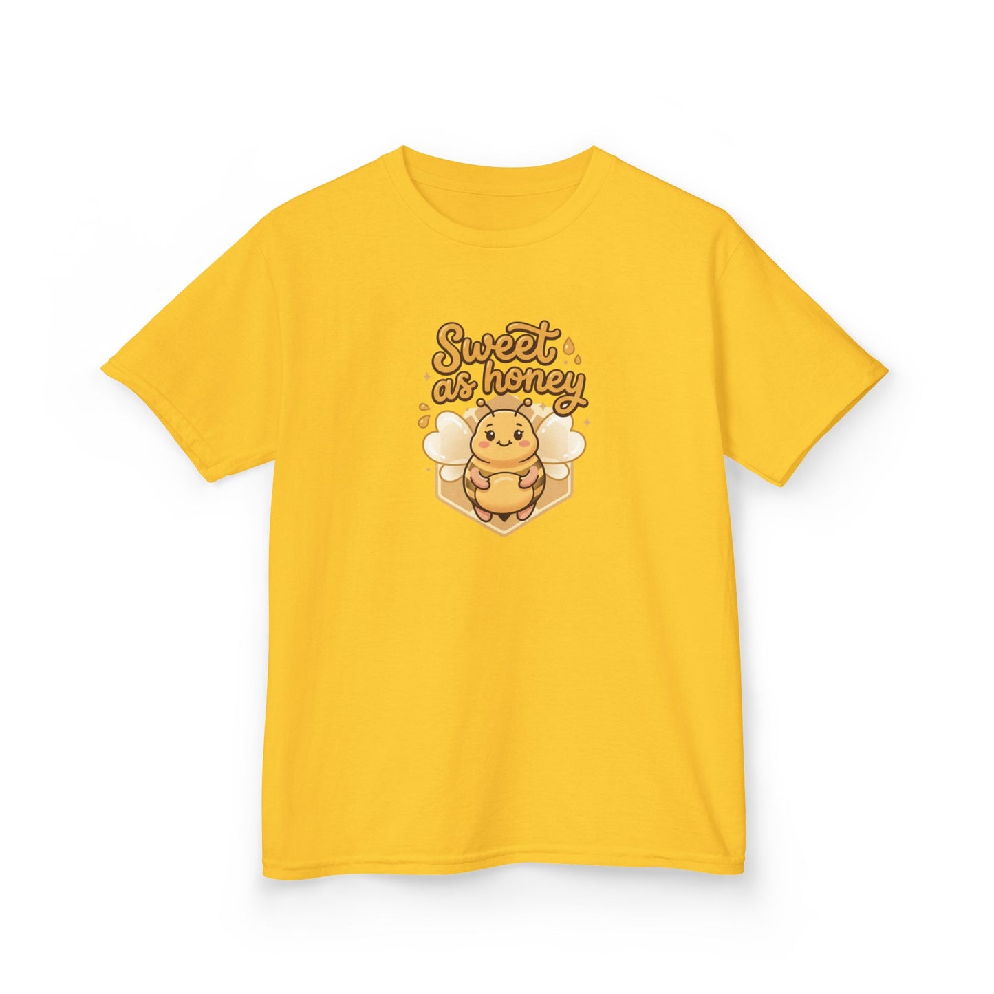 Kids T‑Shirt — "Sweet as Honey" Cute Bee Graphic