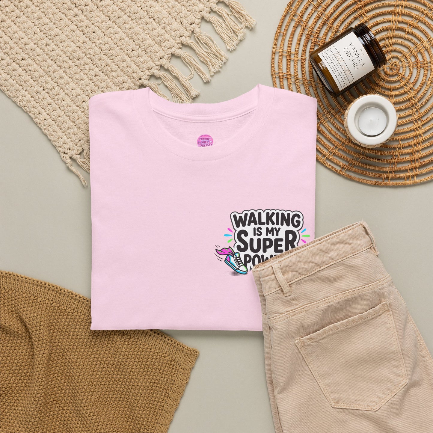 Walking Is My Superpower T-Shirt