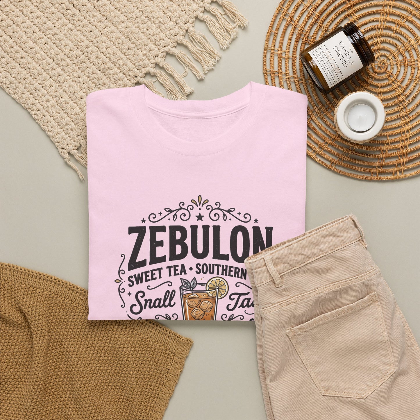 Zebulon Sweet Tea Small Town Classic T‑Shirt