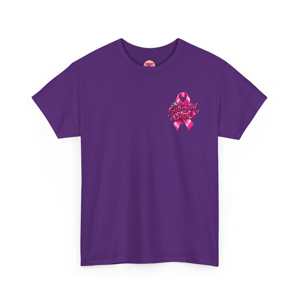 Sisterhood Strut Breast Cancer Awareness Tee