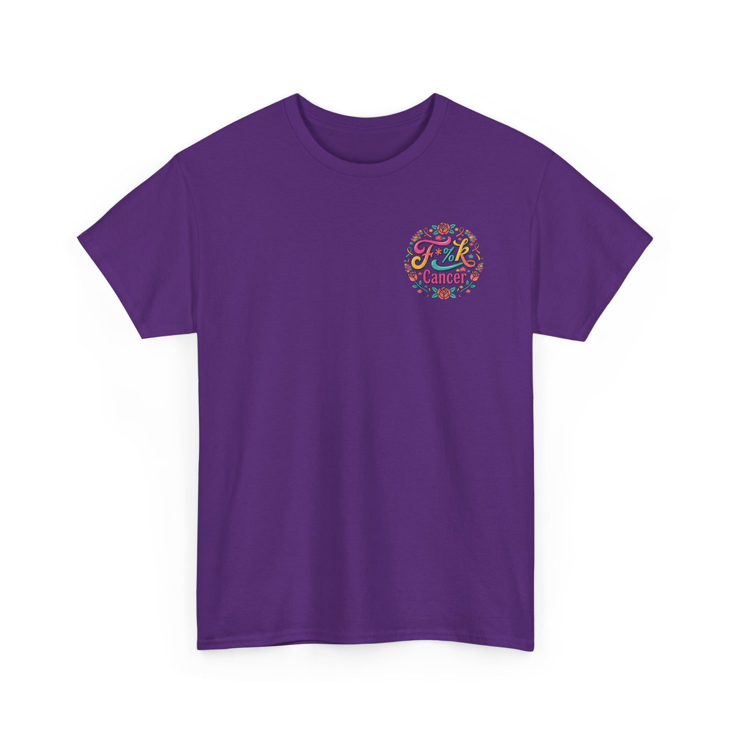 F Cancer Tee — Bold Cancer Awareness T-Shirt