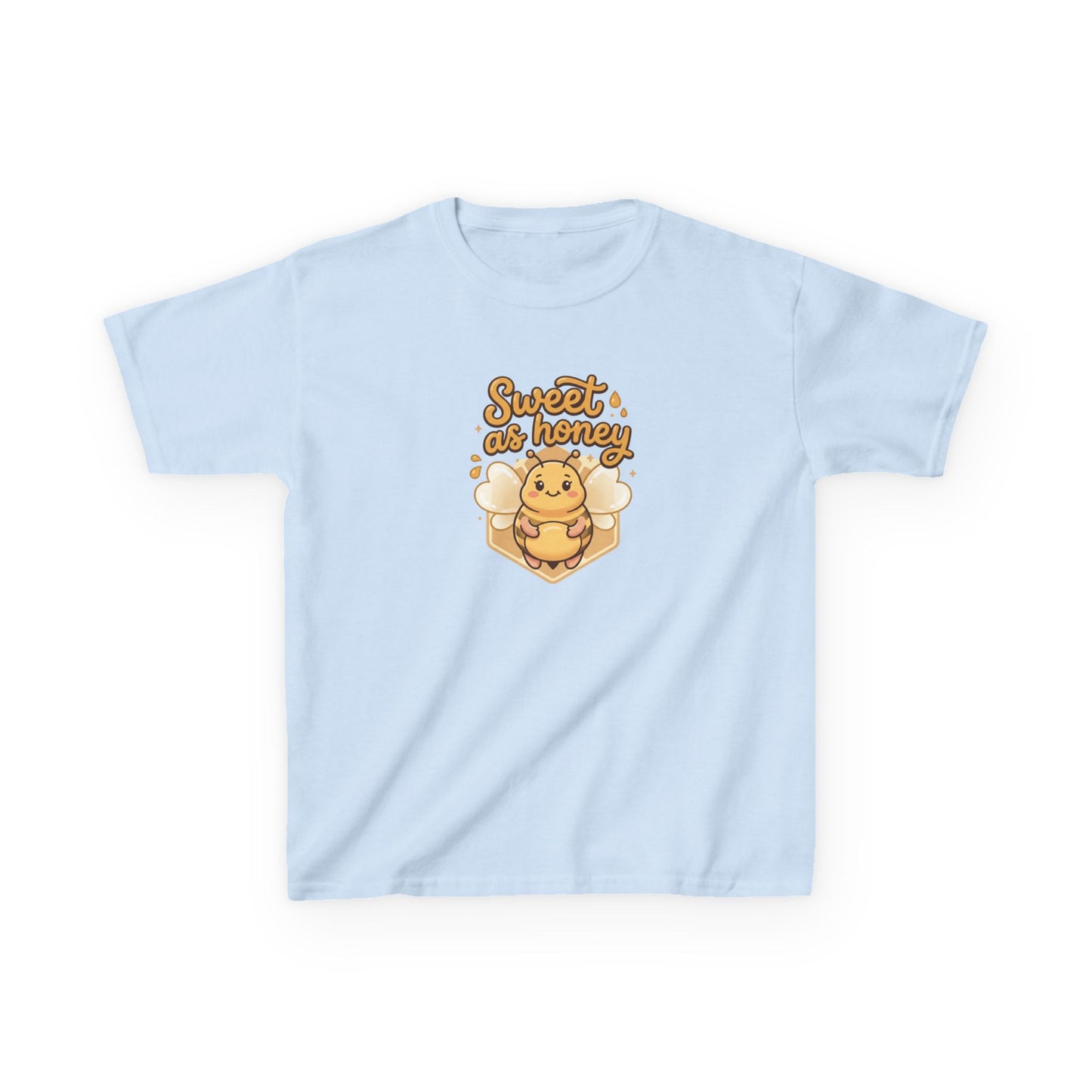 Kids T‑Shirt — "Sweet as Honey" Cute Bee Graphic