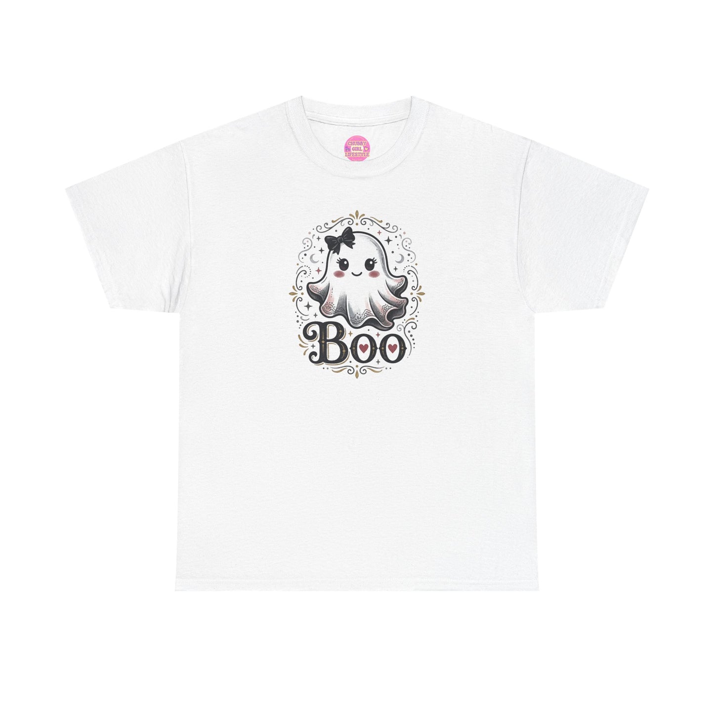 Boo Ghost Tee — Cute Halloween Shirt