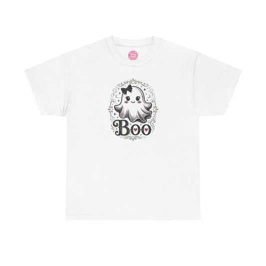 Boo Ghost Tee — Cute Halloween Shirt