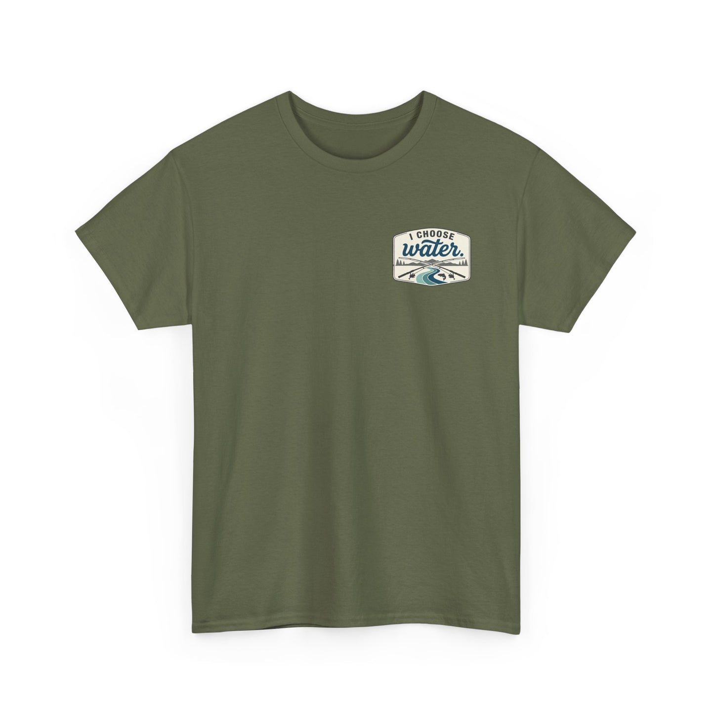 'Save Our Water' Retro Surf Badge Tee