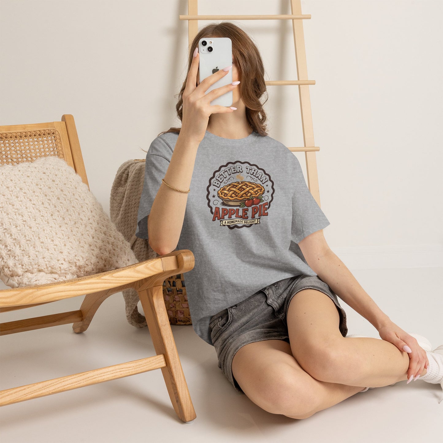 Apple Pie Graphic Tee — “Better Than Apple Pie” Retro Dessert Shirt