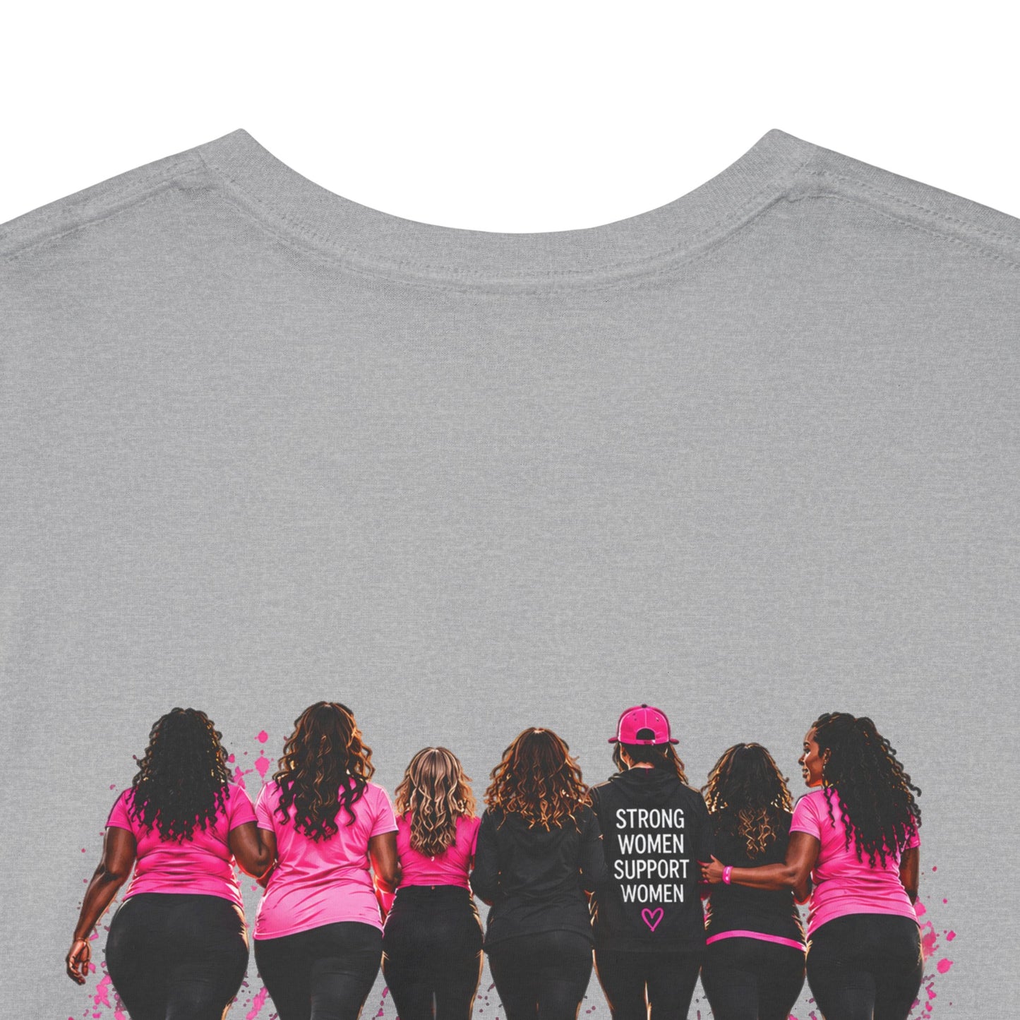 Sisterhood Strut Breast Cancer Awareness Tee