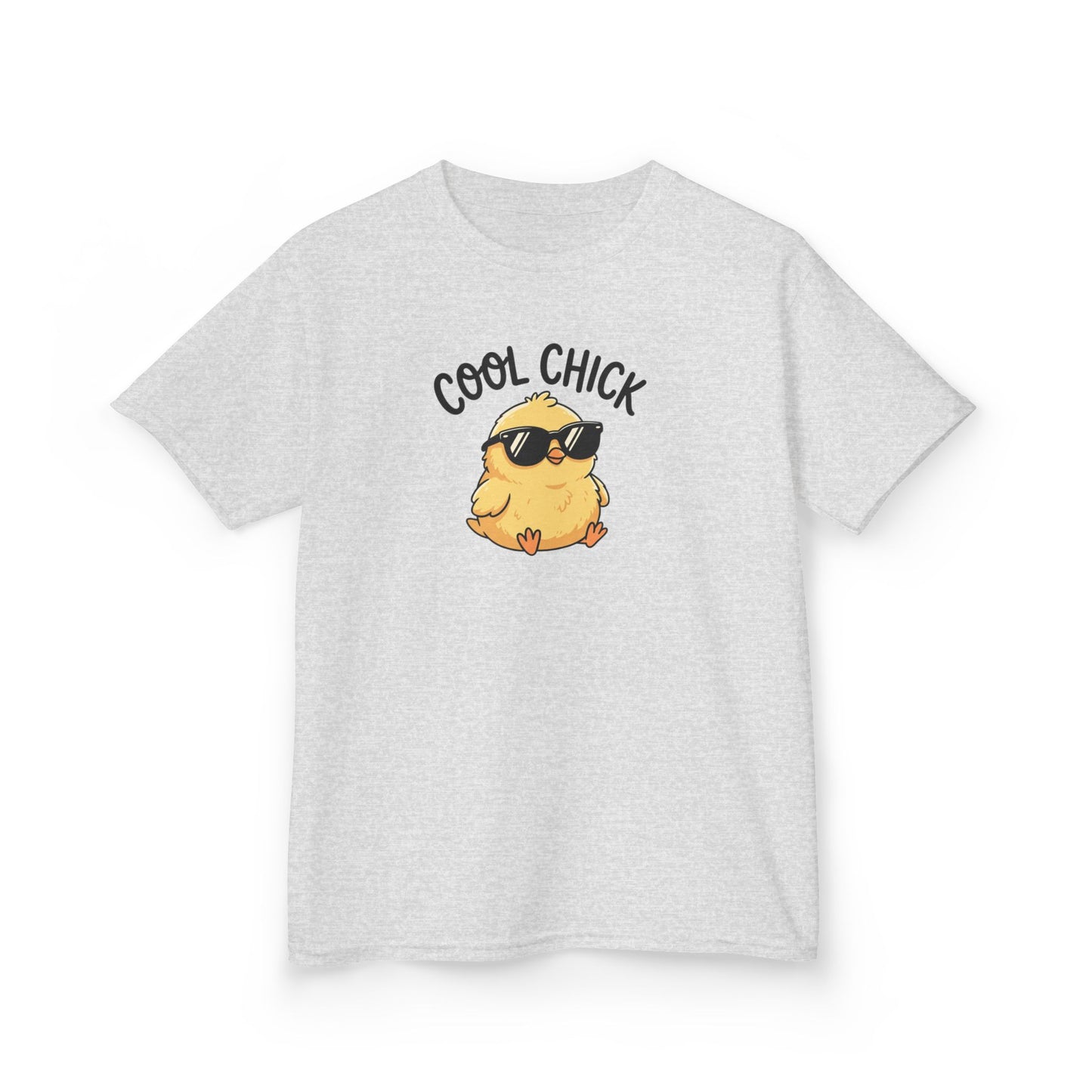 Kids T-Shirt — "Cool Chick" Sunglasses Chick Graphic Tee for Toddlers & Kids