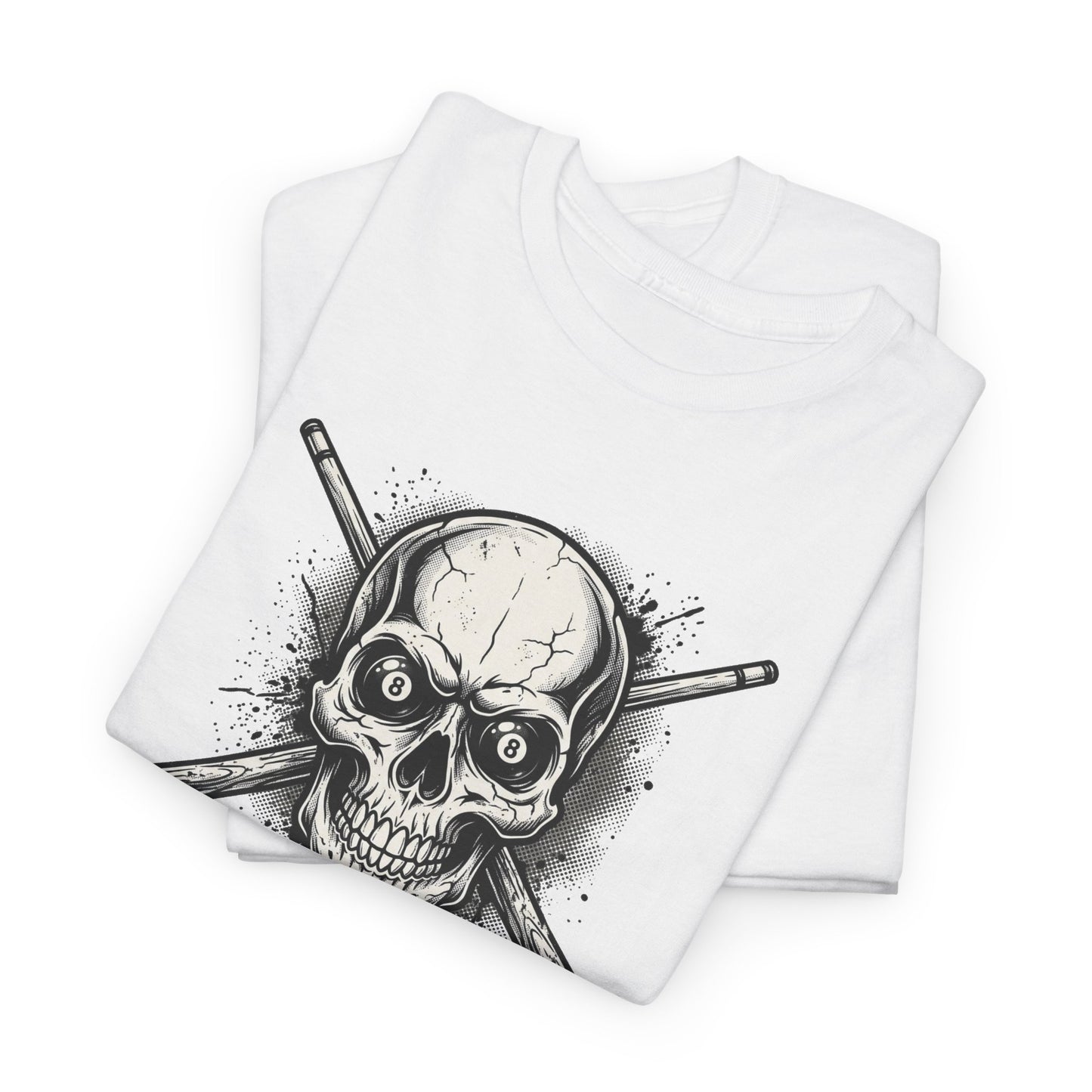Skull & Crossed Bat Tee — “FK With The Best, Die Like The Rest” Graphic T‑Shirt