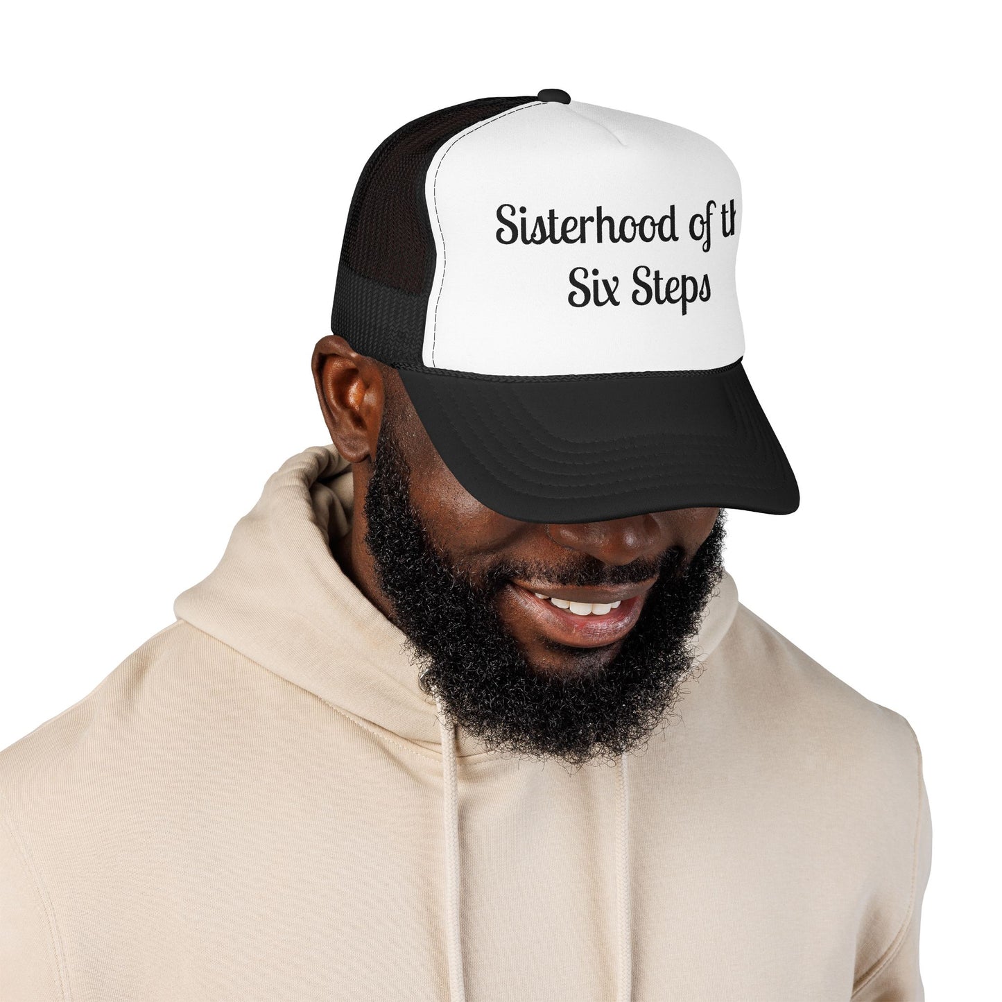 Sisterhood of the Six Steps Trucker Hat