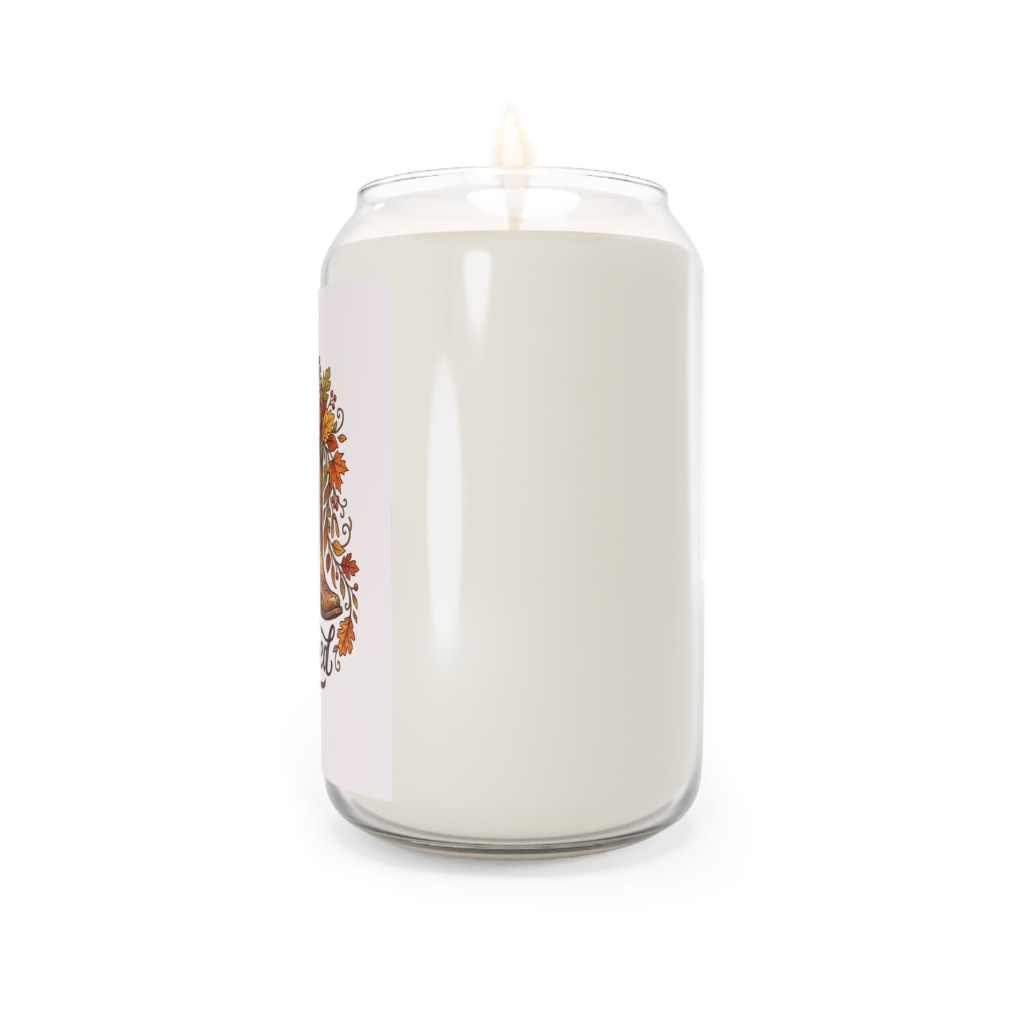 Blessed Cowboy Boots Fall Soy Candle — 13.75oz Scented Jar