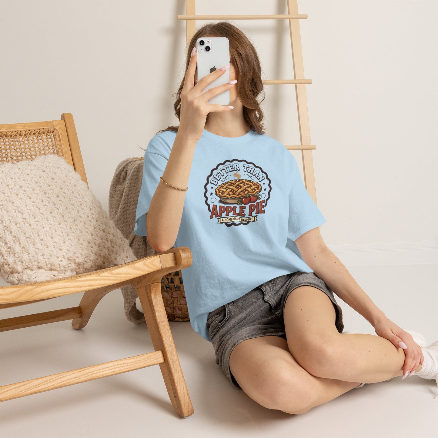 Apple Pie Graphic Tee — “Better Than Apple Pie” Retro Dessert Shirt