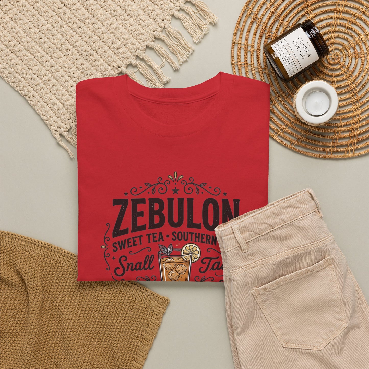 Zebulon Sweet Tea Small Town Classic T‑Shirt