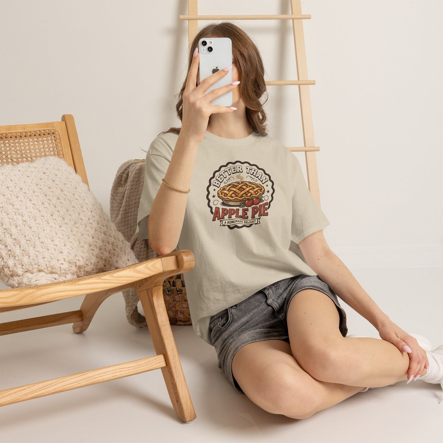 Apple Pie Graphic Tee — “Better Than Apple Pie” Retro Dessert Shirt