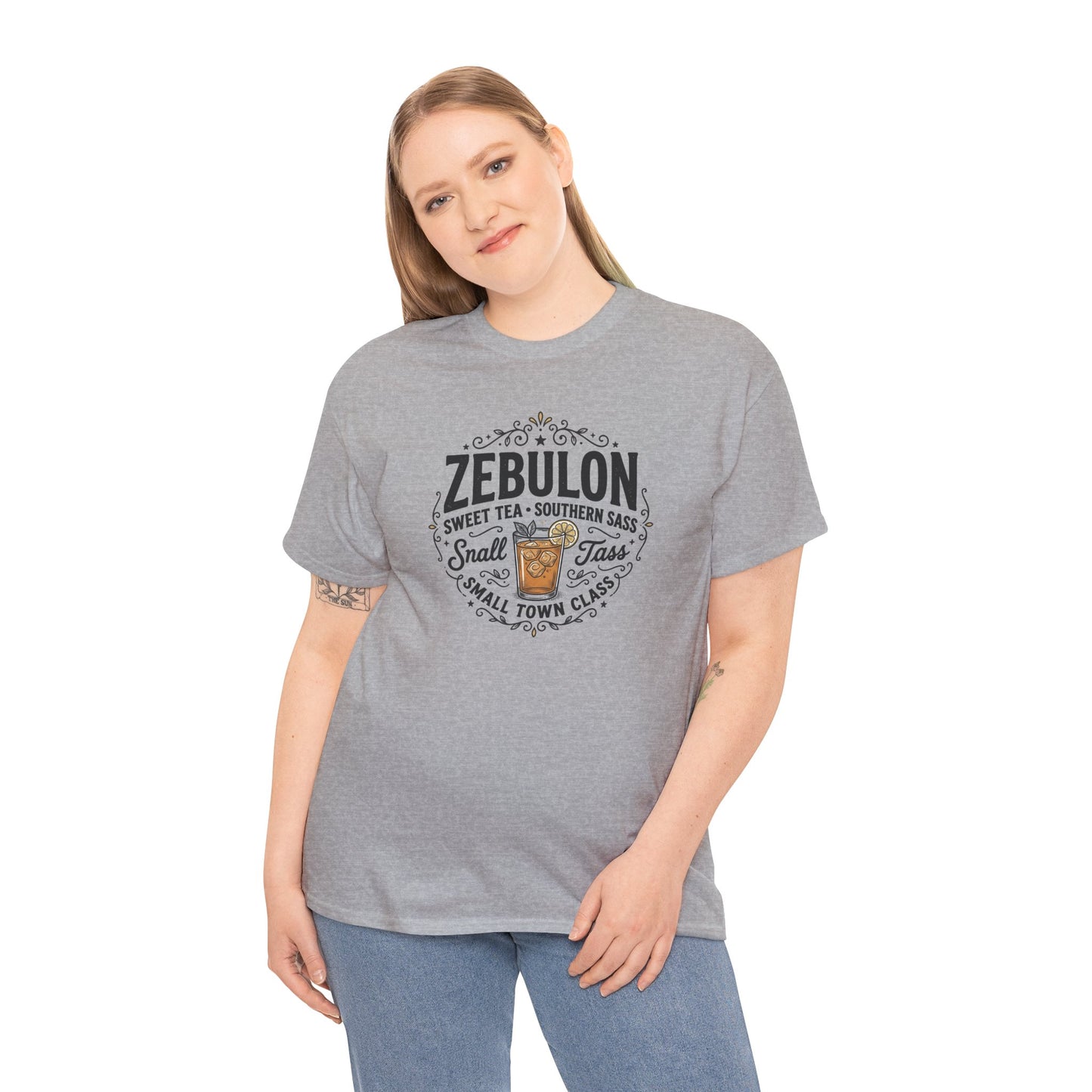 Zebulon Sweet Tea Small Town Classic T‑Shirt