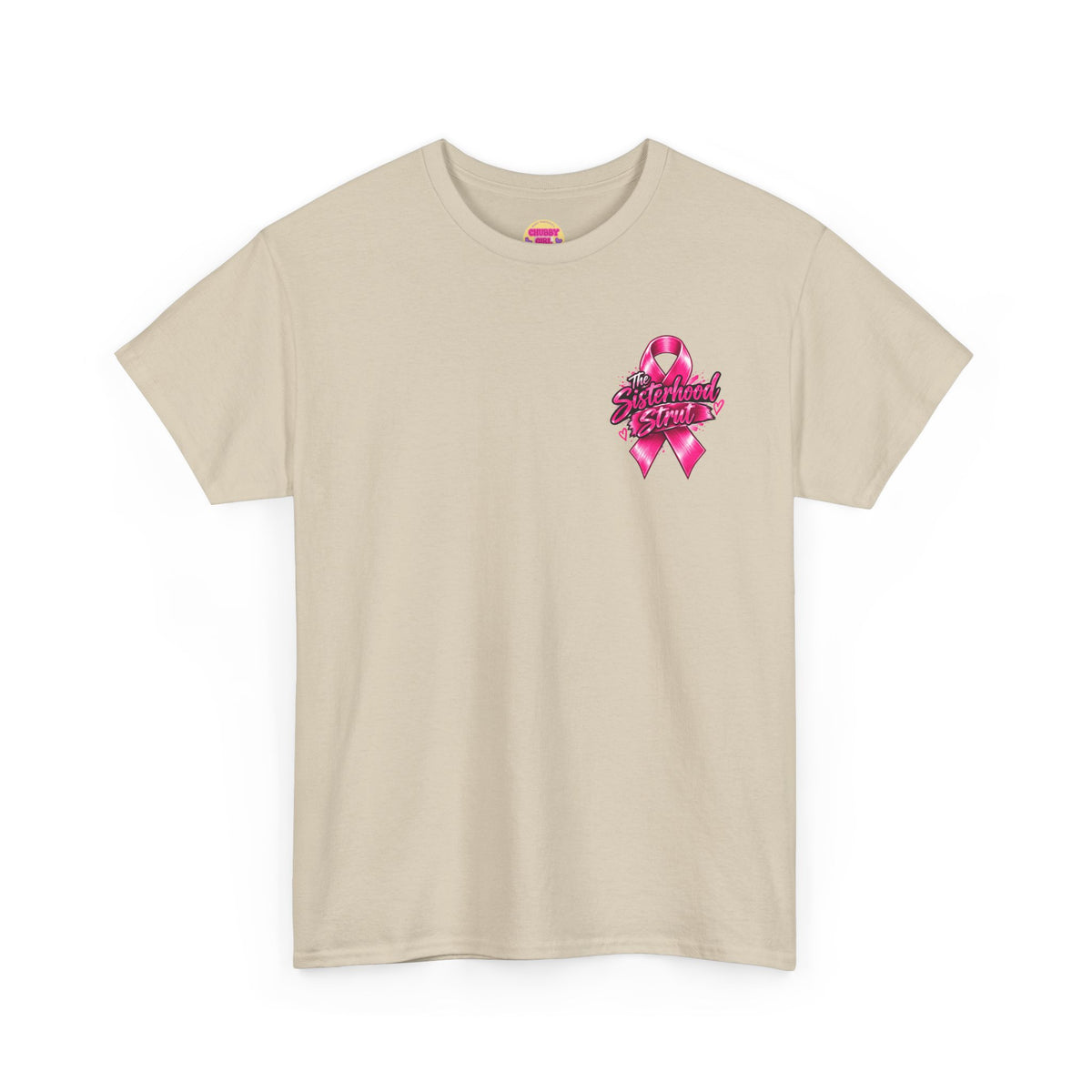 Sisterhood Strut Breast Cancer Awareness Tee
