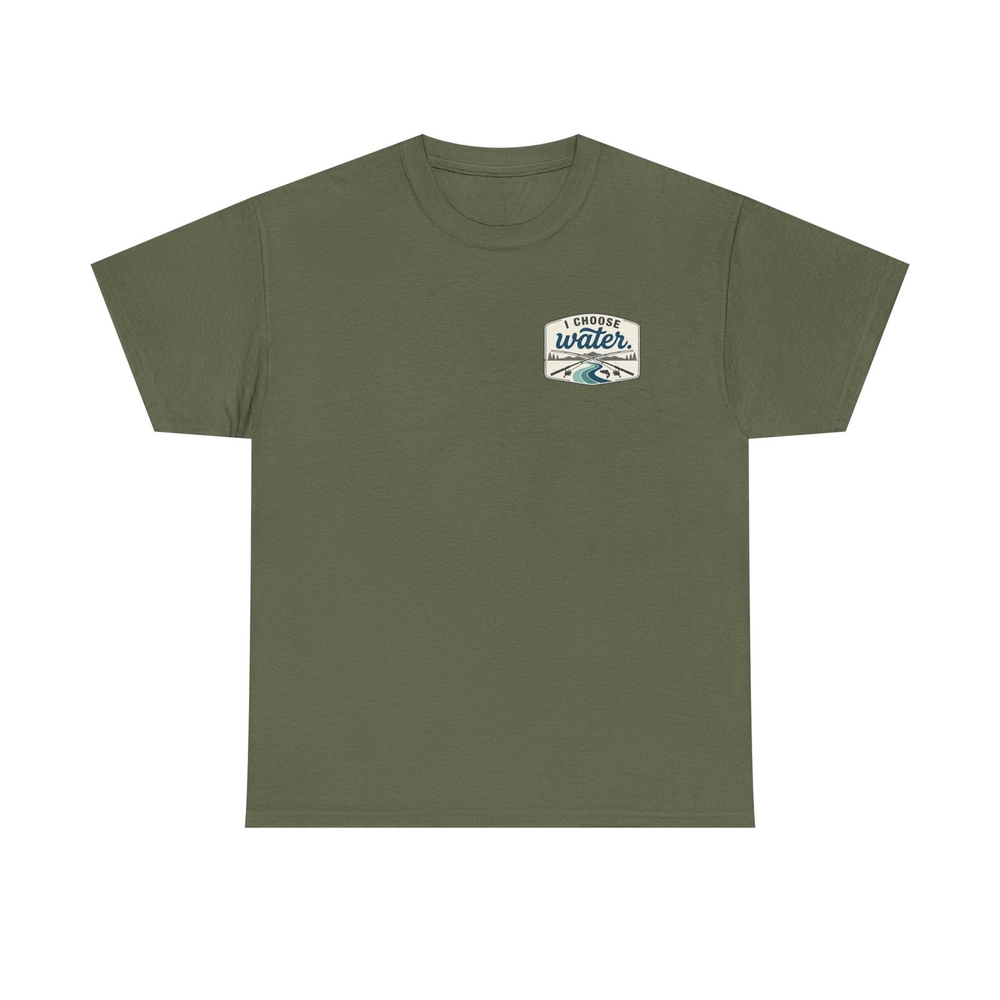 'Save Our Water' Retro Surf Badge Tee