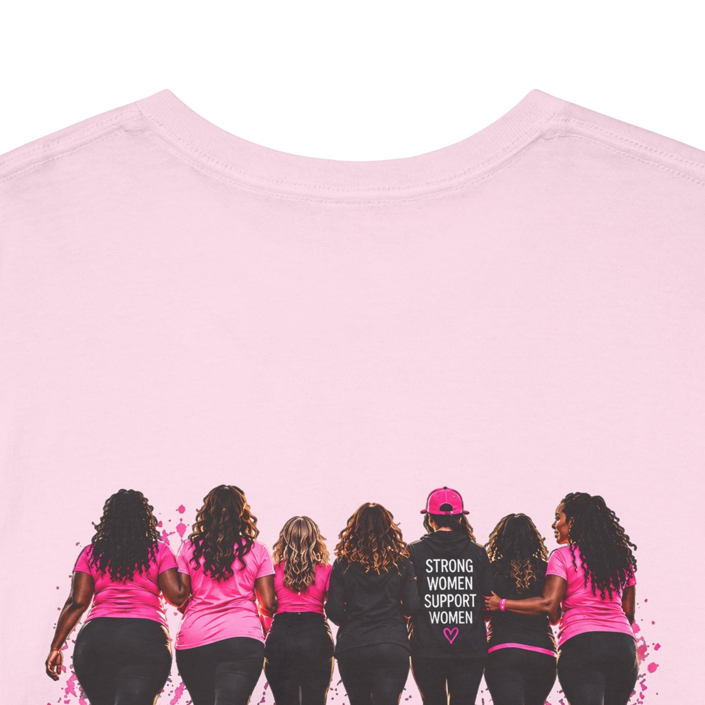 Sisterhood Strut Breast Cancer Awareness Tee