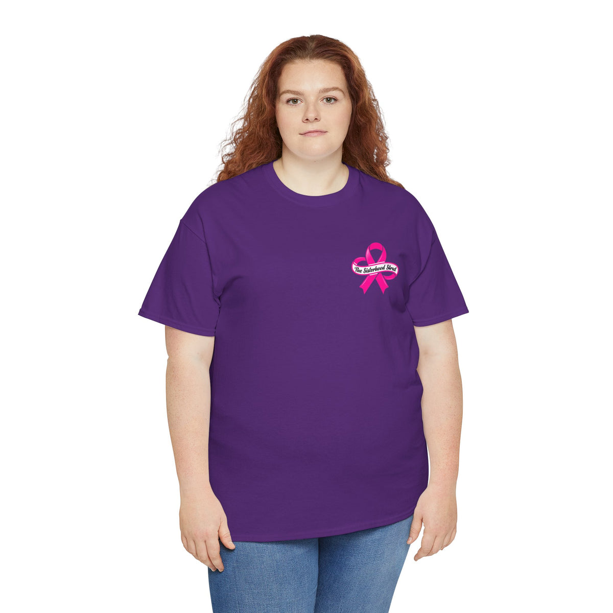 Sisterhood Strut Breast Cancer Awareness Tee