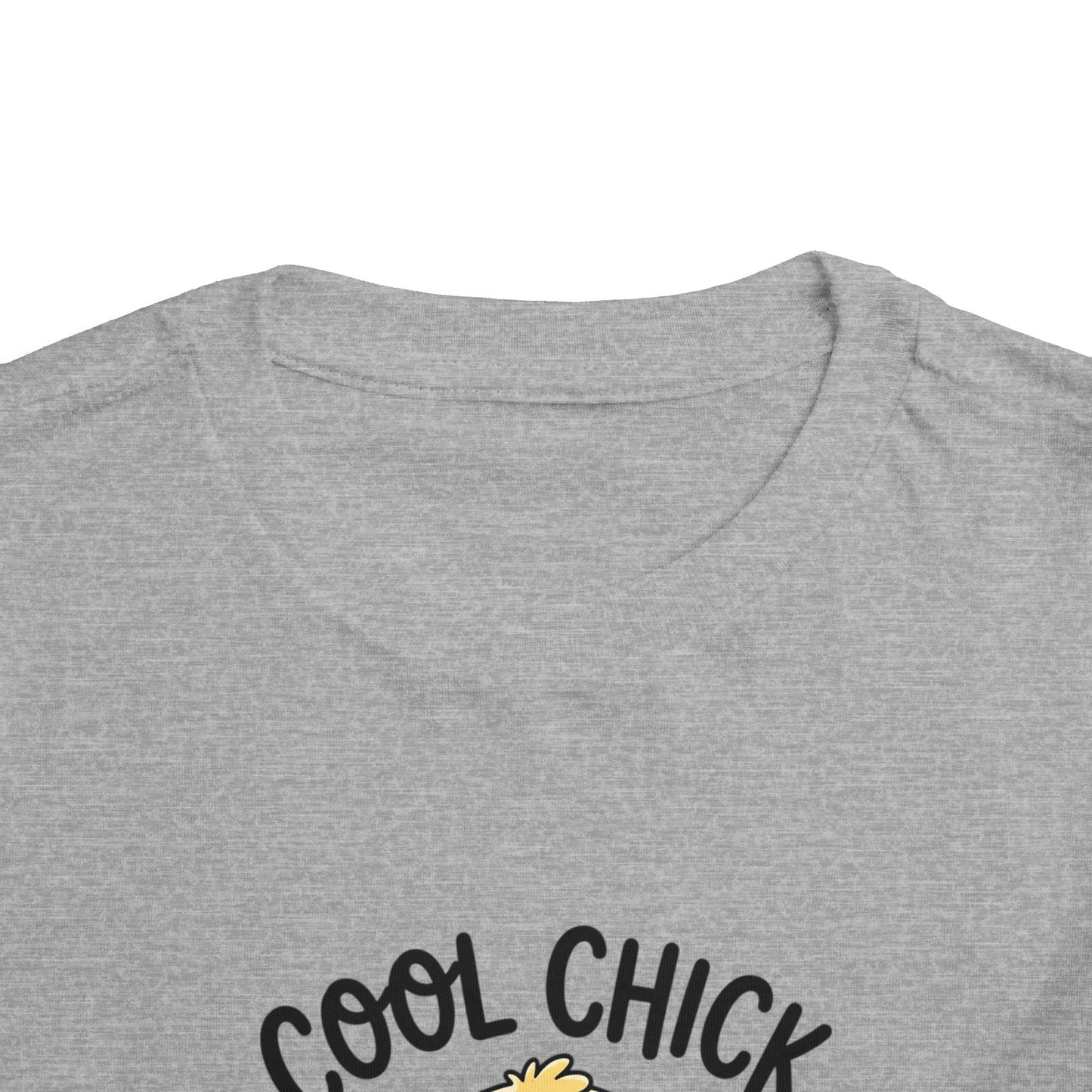 Cool Chick Toddler Tee — Cute Sunglasses Chick Graphic Shirt