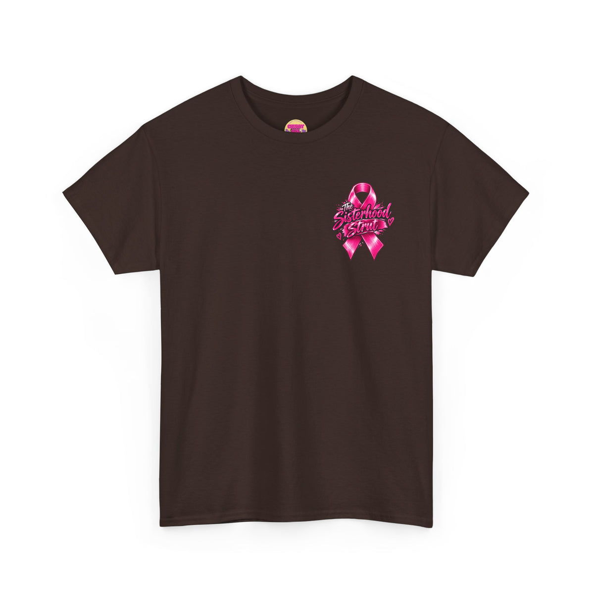 Sisterhood Strut Breast Cancer Awareness Tee