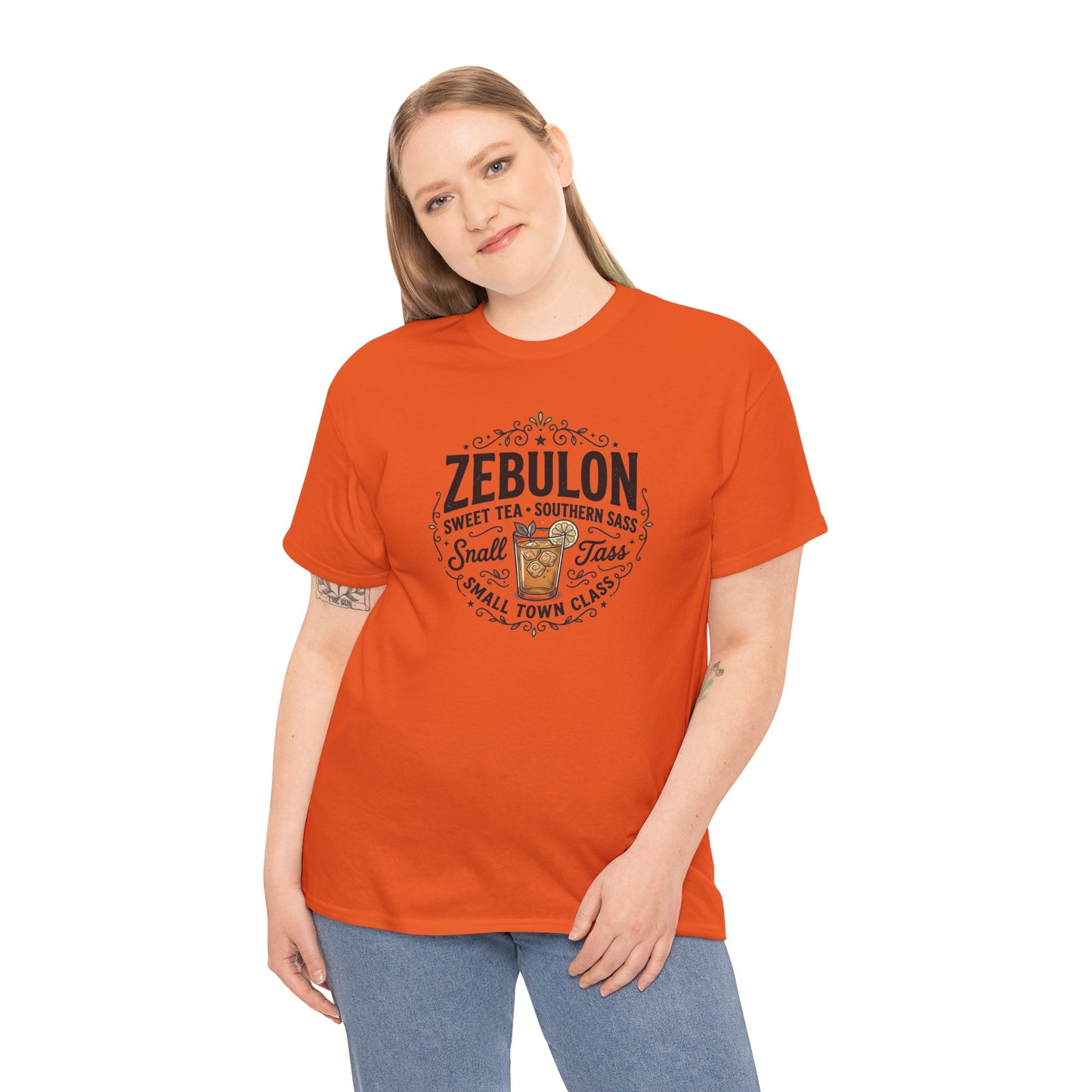 Zebulon Sweet Tea Small Town Classic T‑Shirt