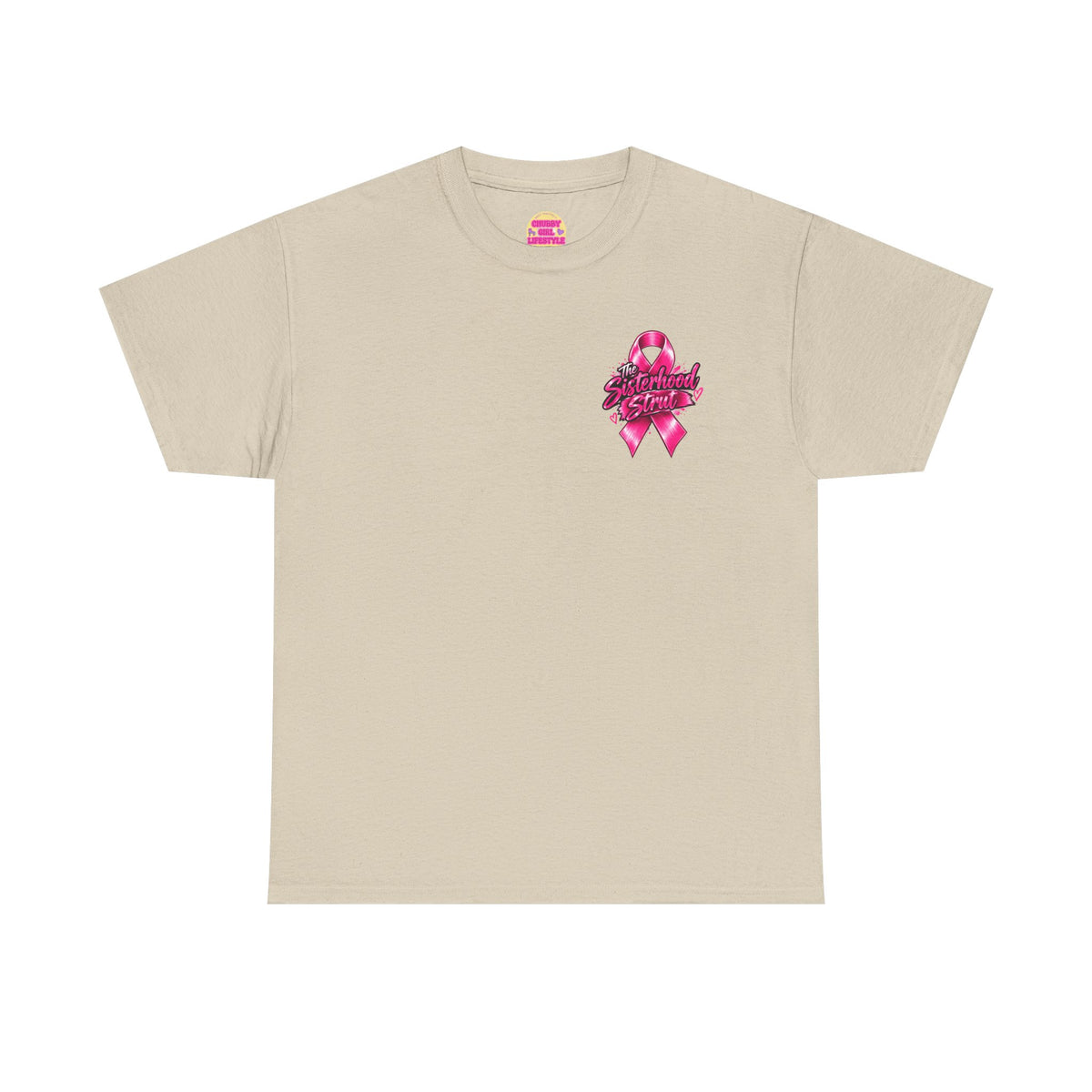 Sisterhood Strut Breast Cancer Awareness Tee