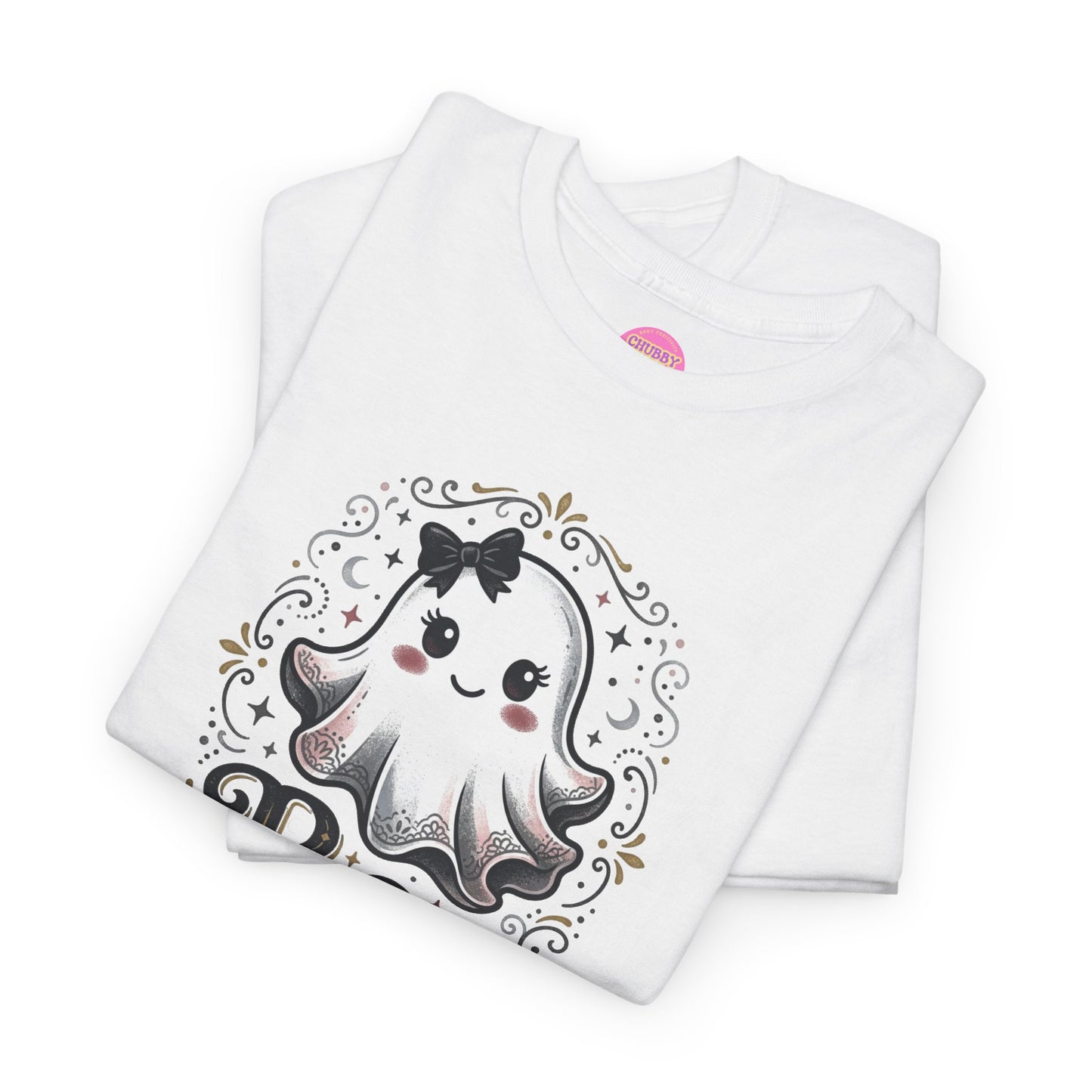 Boo Ghost Tee — Cute Halloween Shirt