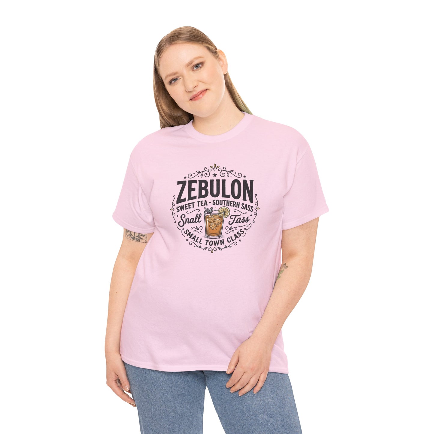 Zebulon Sweet Tea Small Town Classic T‑Shirt