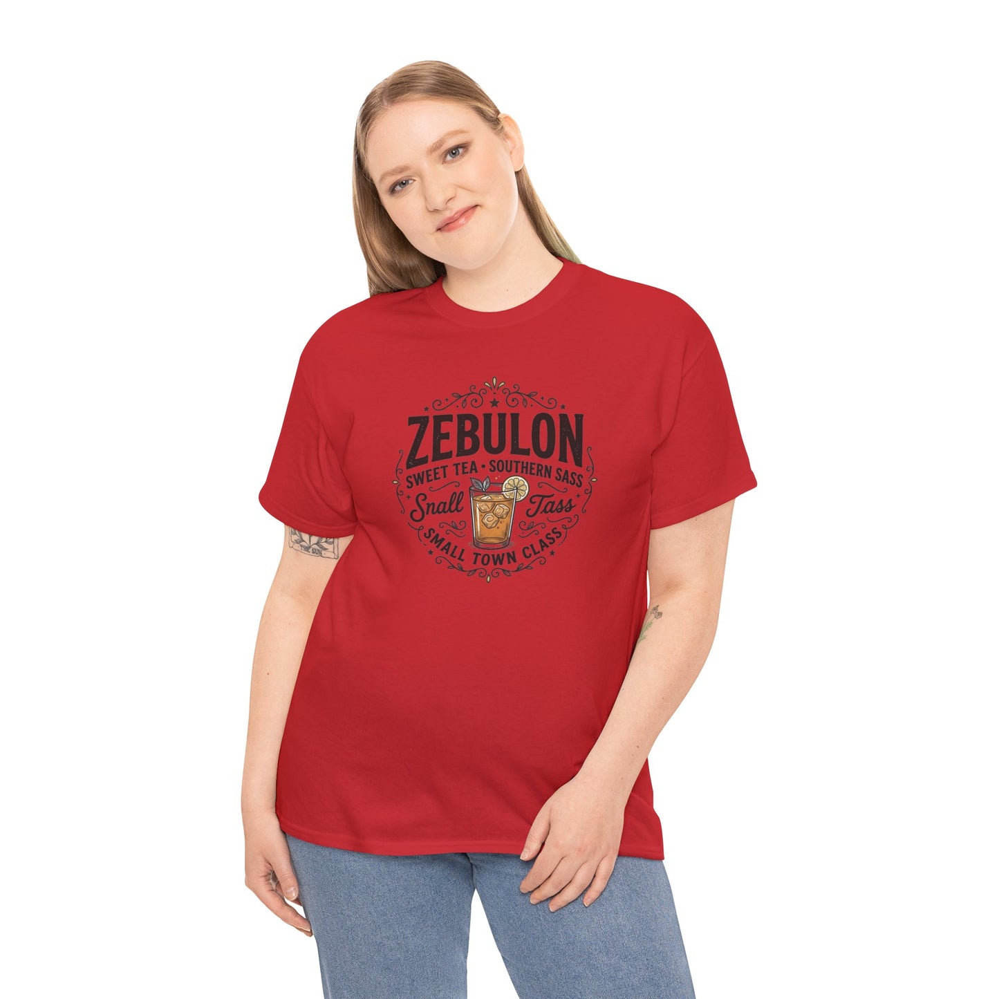 Zebulon Sweet Tea Small Town Classic T‑Shirt