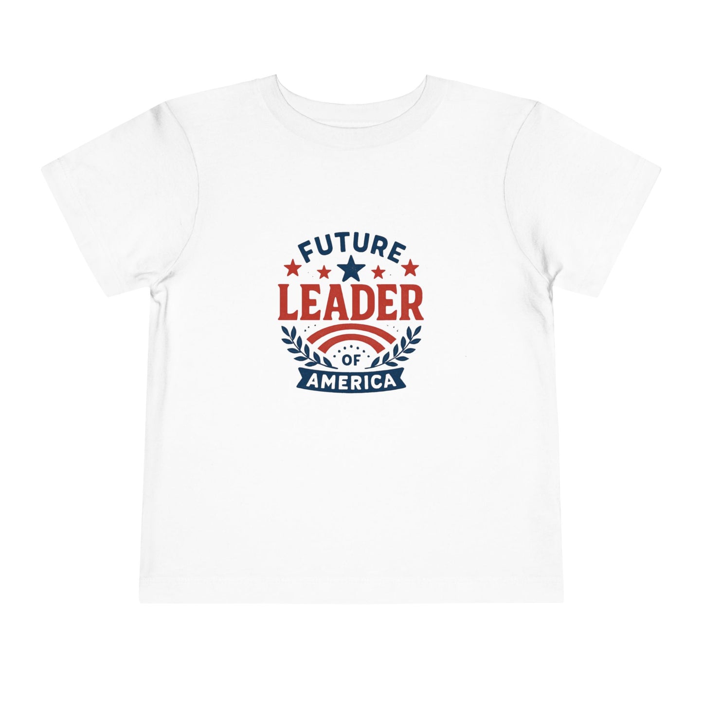 Future Leader of America Toddler Tee — Patriotic Kids Short Sleeve Shirt