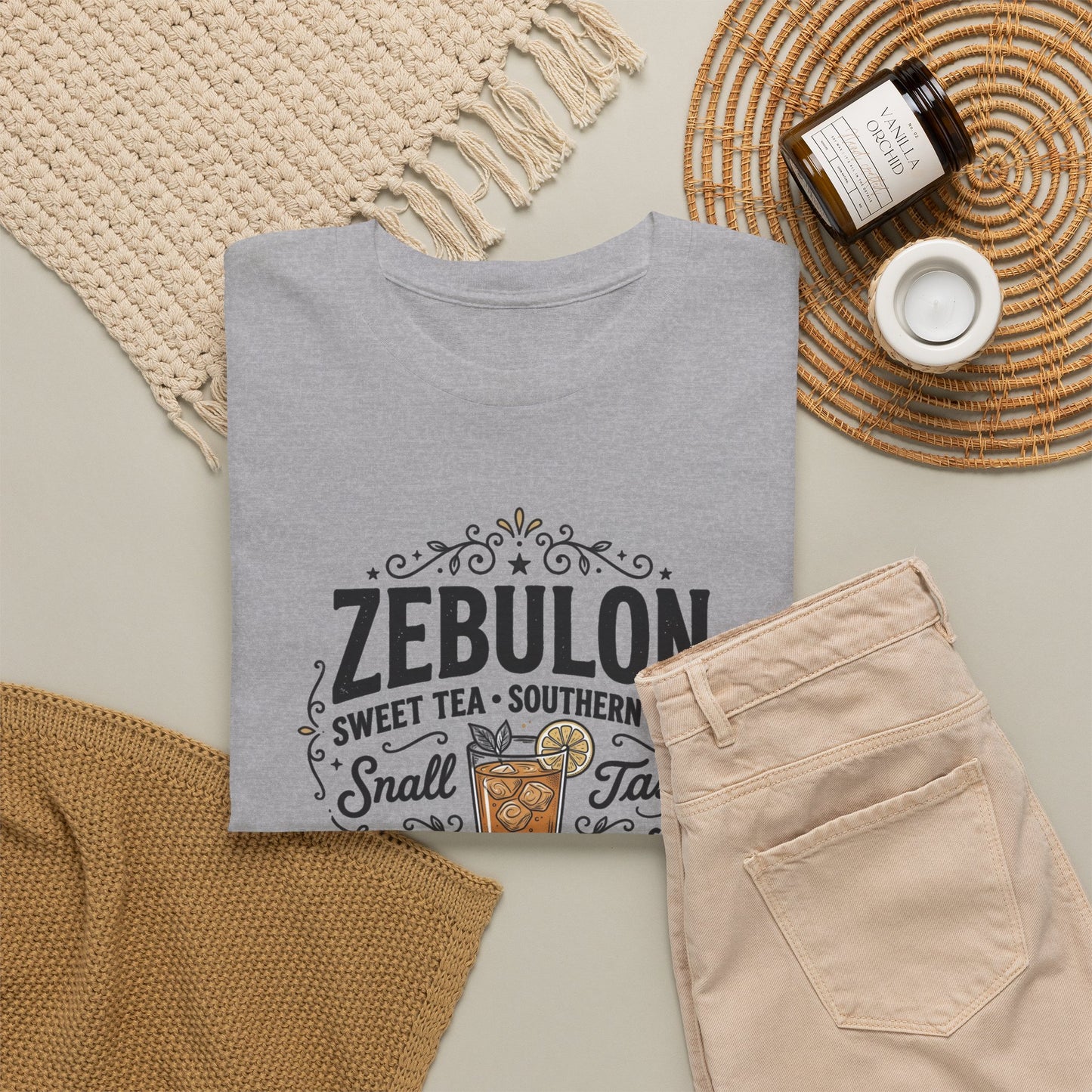 Zebulon Sweet Tea Small Town Classic T‑Shirt