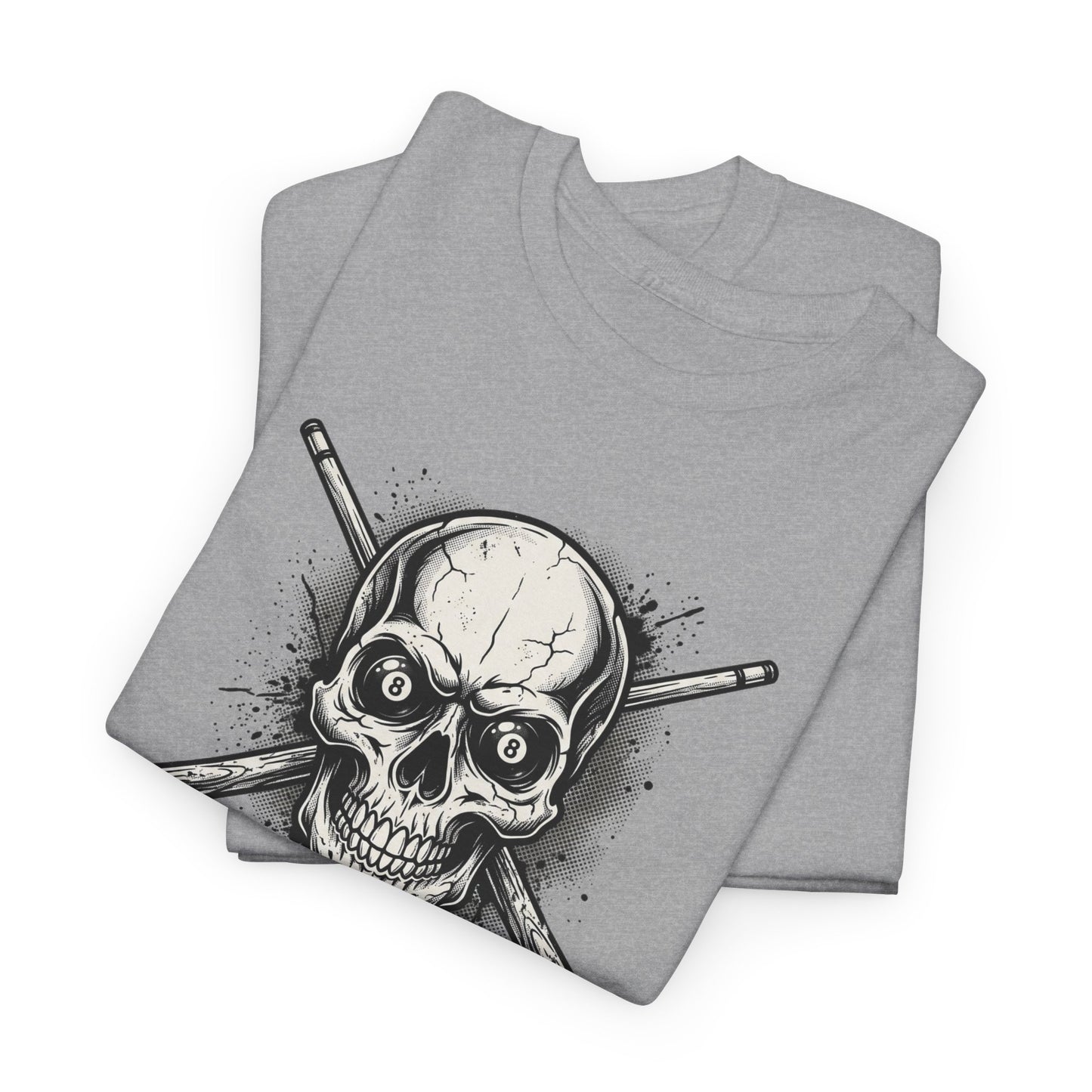 Skull & Crossed Bat Tee — “FK With The Best, Die Like The Rest” Graphic T‑Shirt